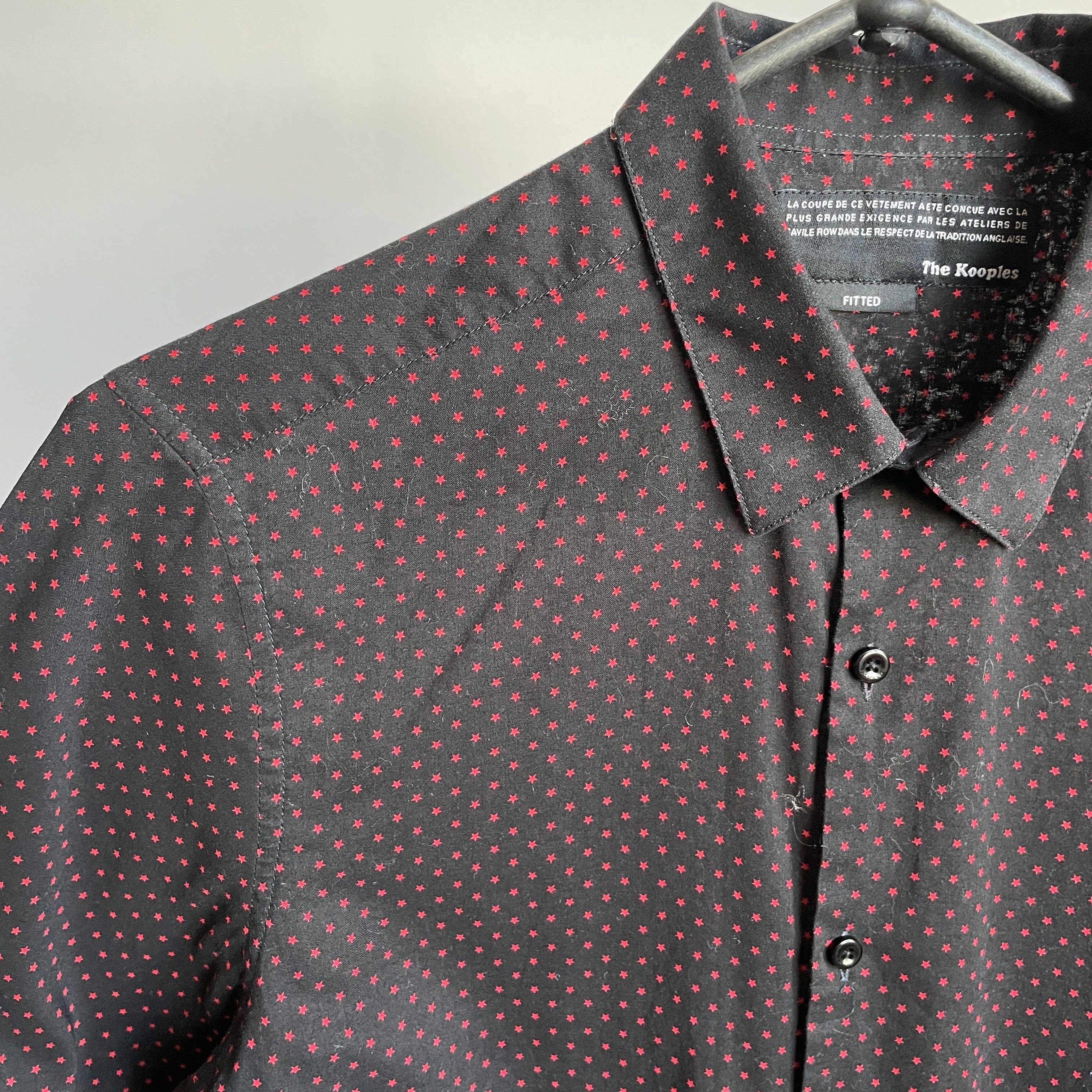 The Kooples The Kooples Stars Pattern Fitted Shirt Size S Size US S / EU 44-46 / 1 - 4 Thumbnail