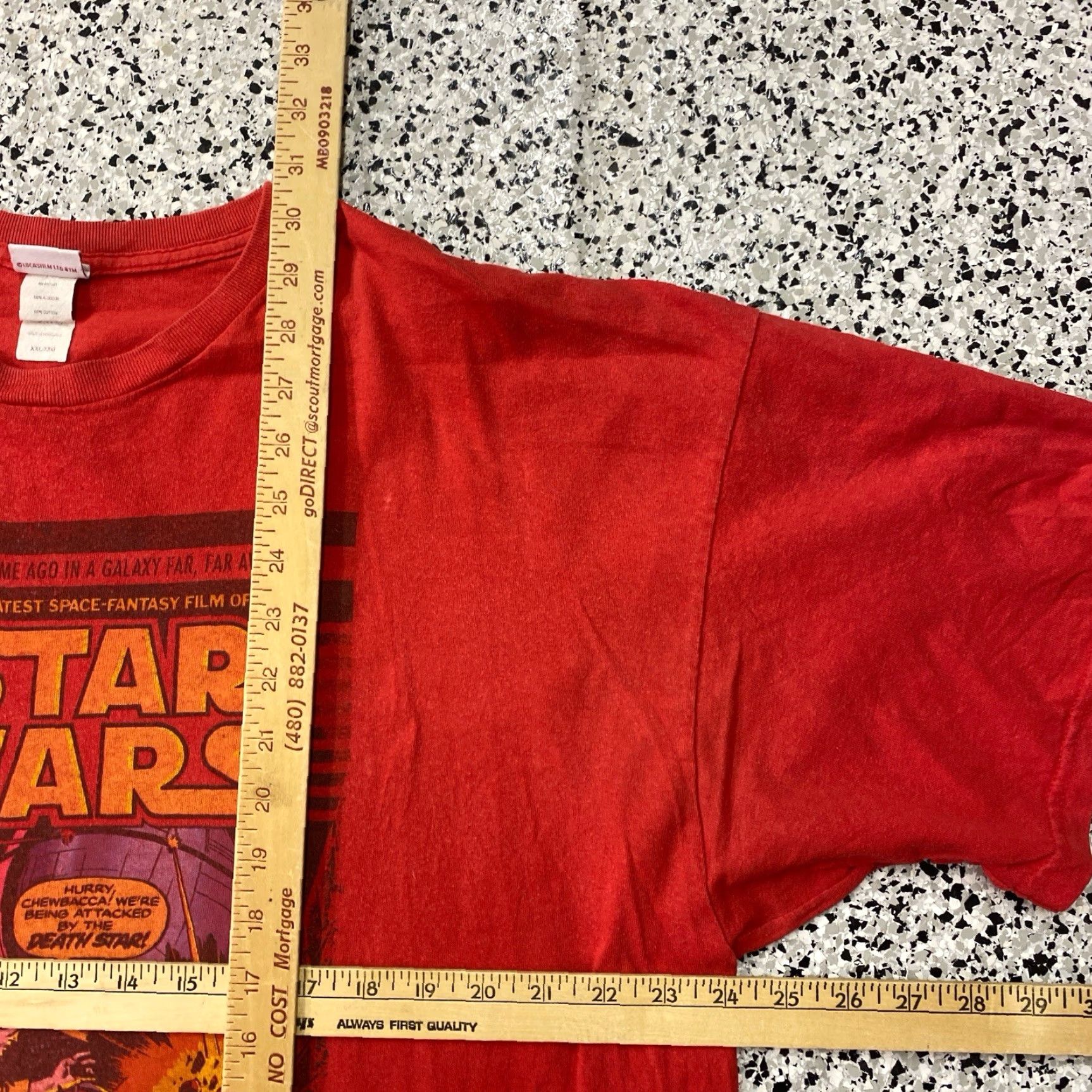 Vintage VINTAGE Star Wars Comic Book Graphic T-shirt Coaster 2XL Red Men Shirt Darth Vader Crew Neck Short Sleeve Size US XXL / EU 58 / 5 - 3 Thumbnail