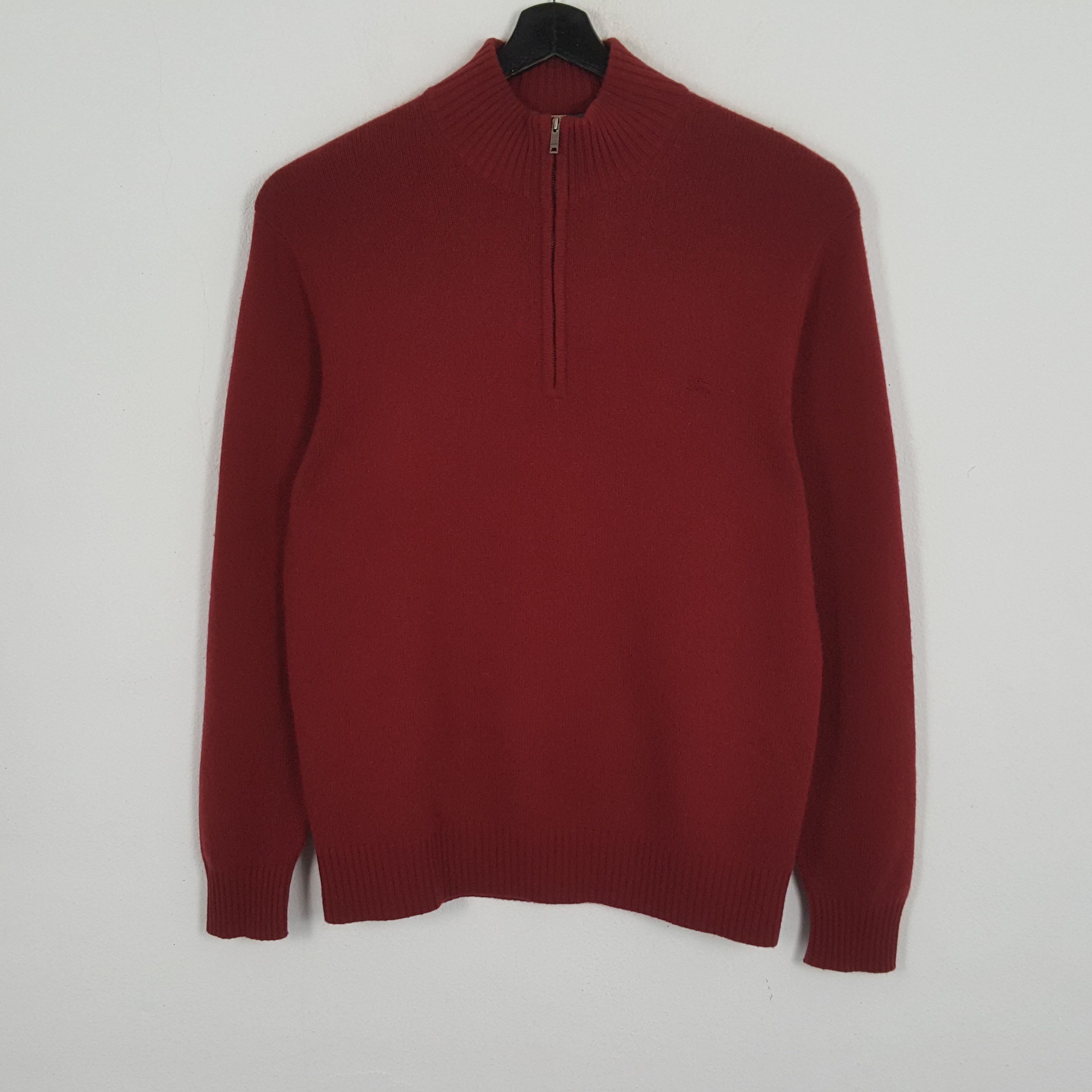 Burberry × Vintage BURBERRY LONDON Fashion Style Custom Art Sweater Size US M / EU 48-50 / 2 - 3 Thumbnail