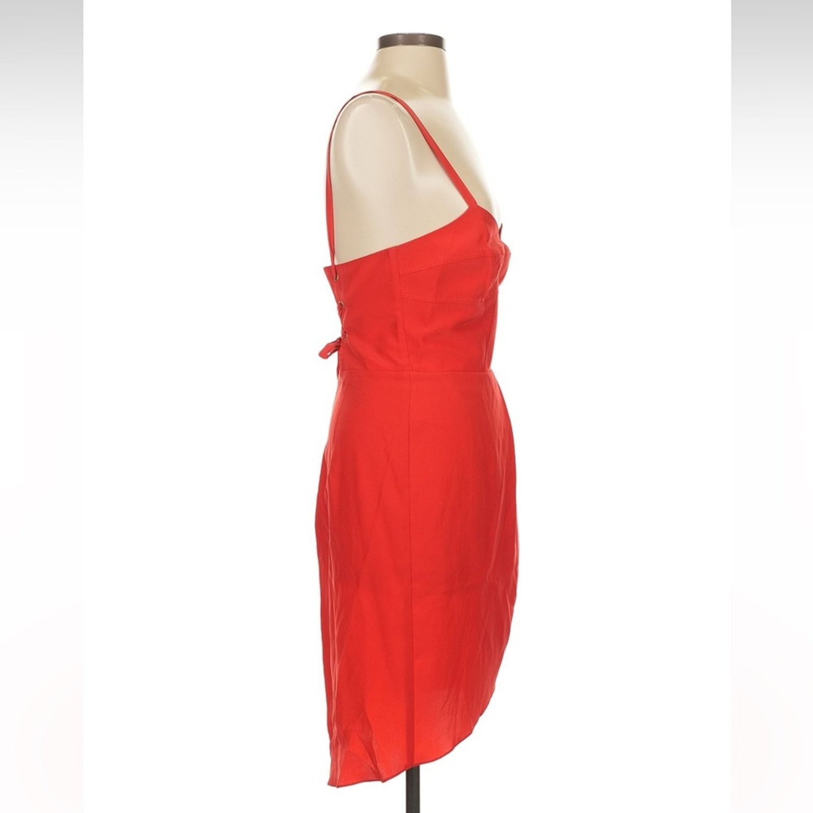 Amanda Uprichard Amanda Uprichard Silk Cocktail Mini Dress - Size Small Size S / US 4 / IT 40 - 3 Thumbnail