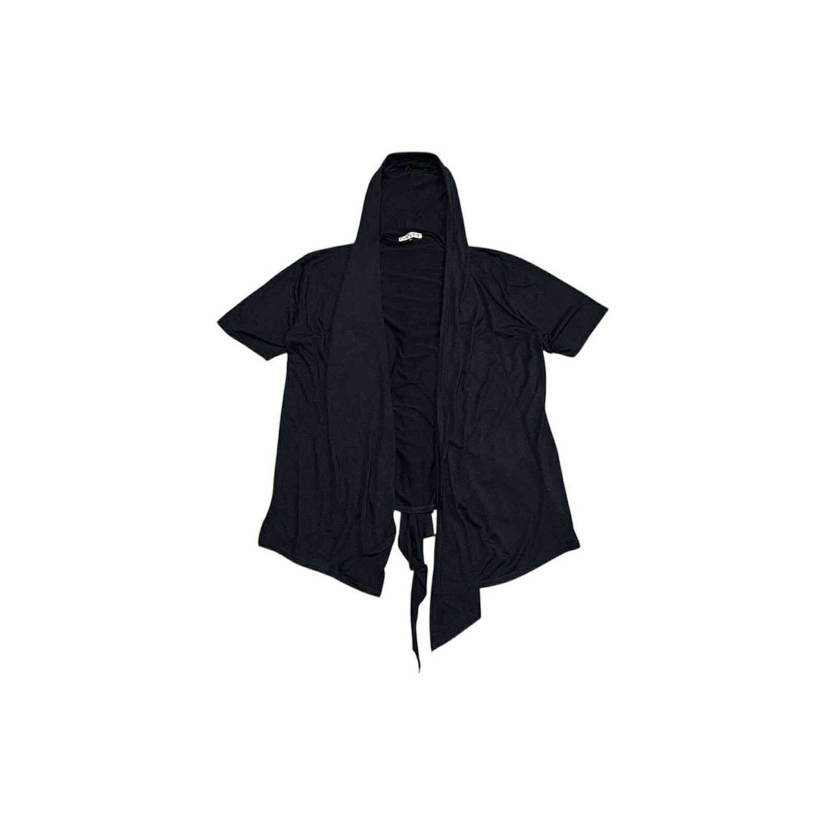 Japanese Brand 🔥Y2K Klein Plus Homme Bondage Asymmetric Cardigan Hooded Size US L / EU 52-54 / 3 - 7 Thumbnail