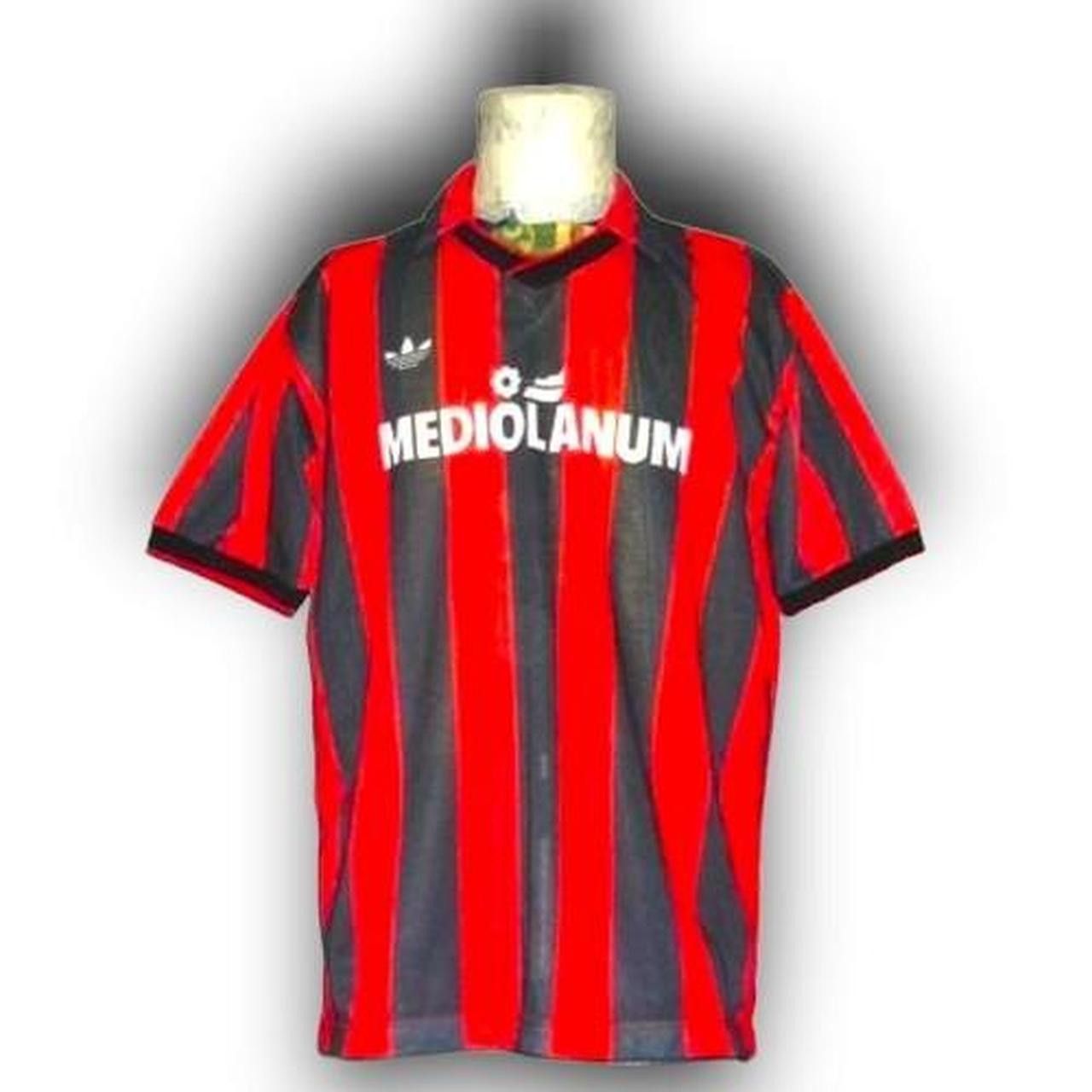 Adidas Ac Milan Italy 1990 1991 1992 Home Shirt Jersey | Grailed