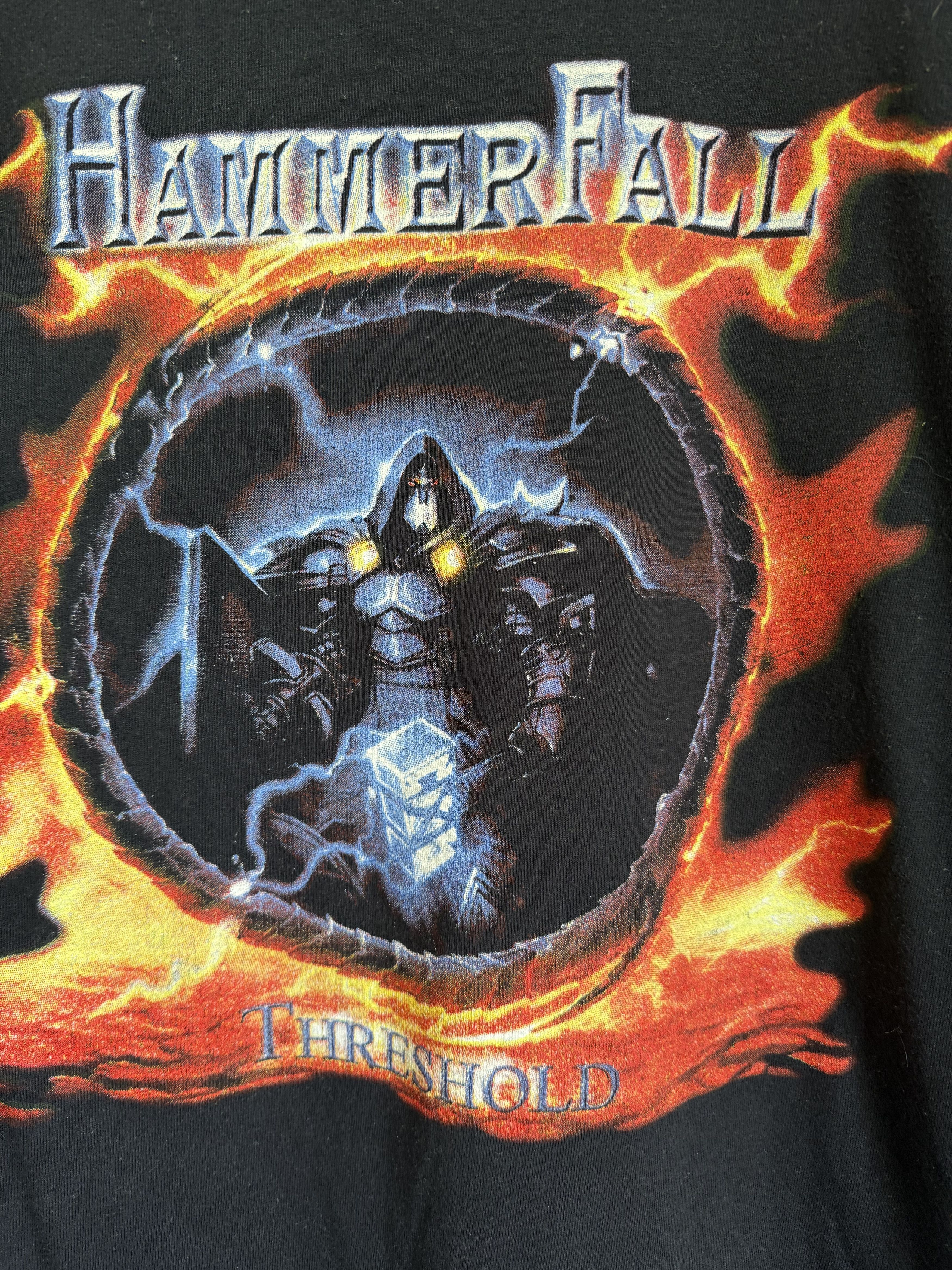Band Tees × Vintage Vintage 2006 Hammerfall threshold power metal t-shirt Size US M / EU 48-50 / 2 - 3 Thumbnail