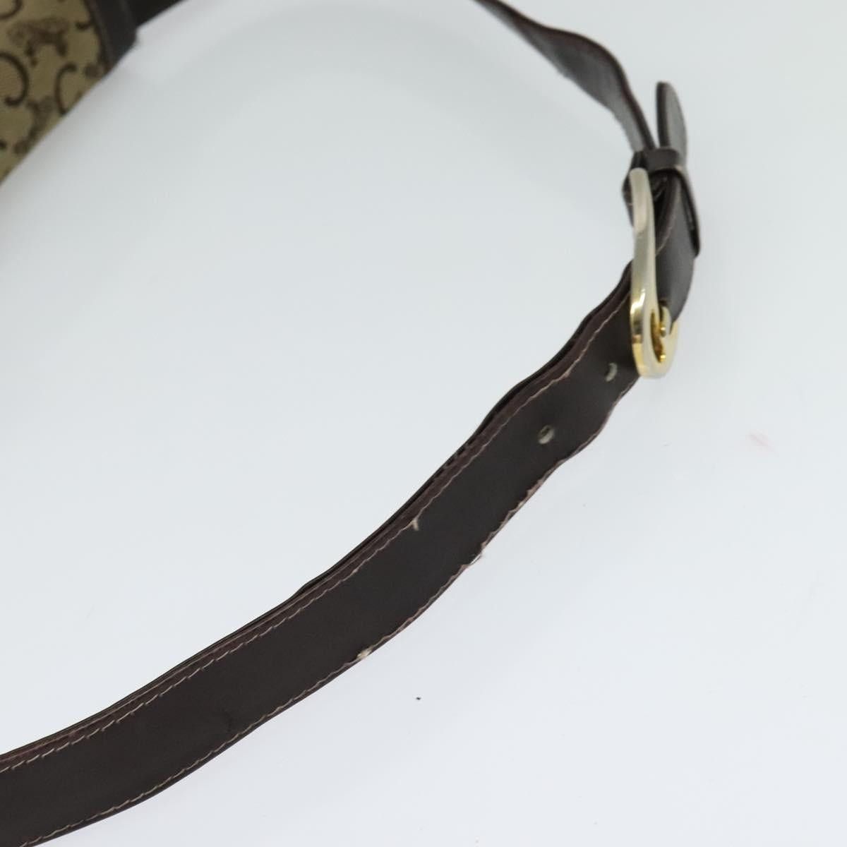 Celine CELINE C Sulky Shoulder Bag Canvas Brown Gold Size ONE SIZE - 7 Thumbnail
