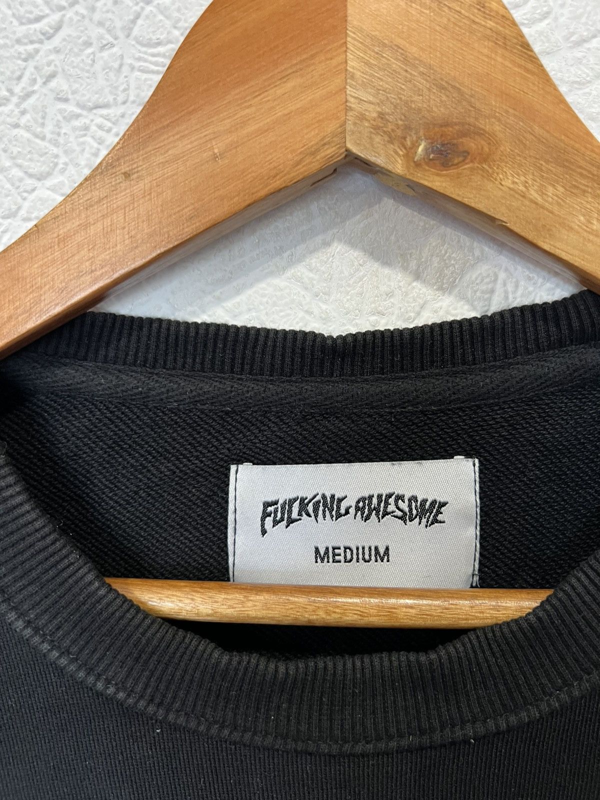 Fucking Awesome Mens Black Sweatshirt