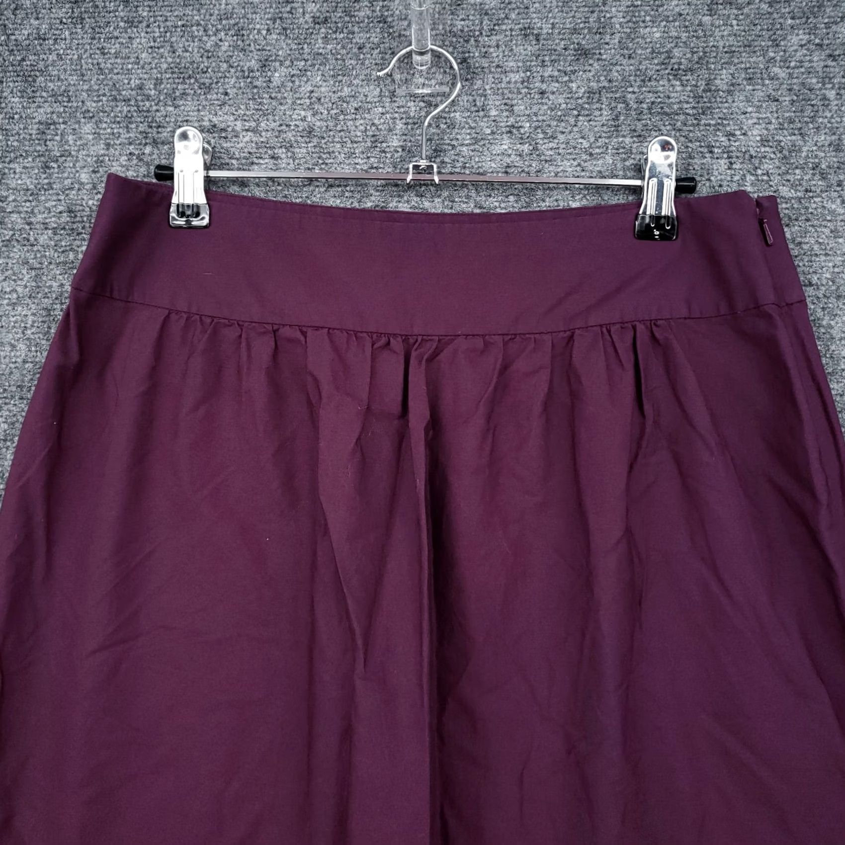 Talbots Talbots Skirt Purple Floral Embroidered Straight Pencil Beaded Boho Mini Women 8 Size 30" / US 8 / IT 44 - 3 Thumbnail