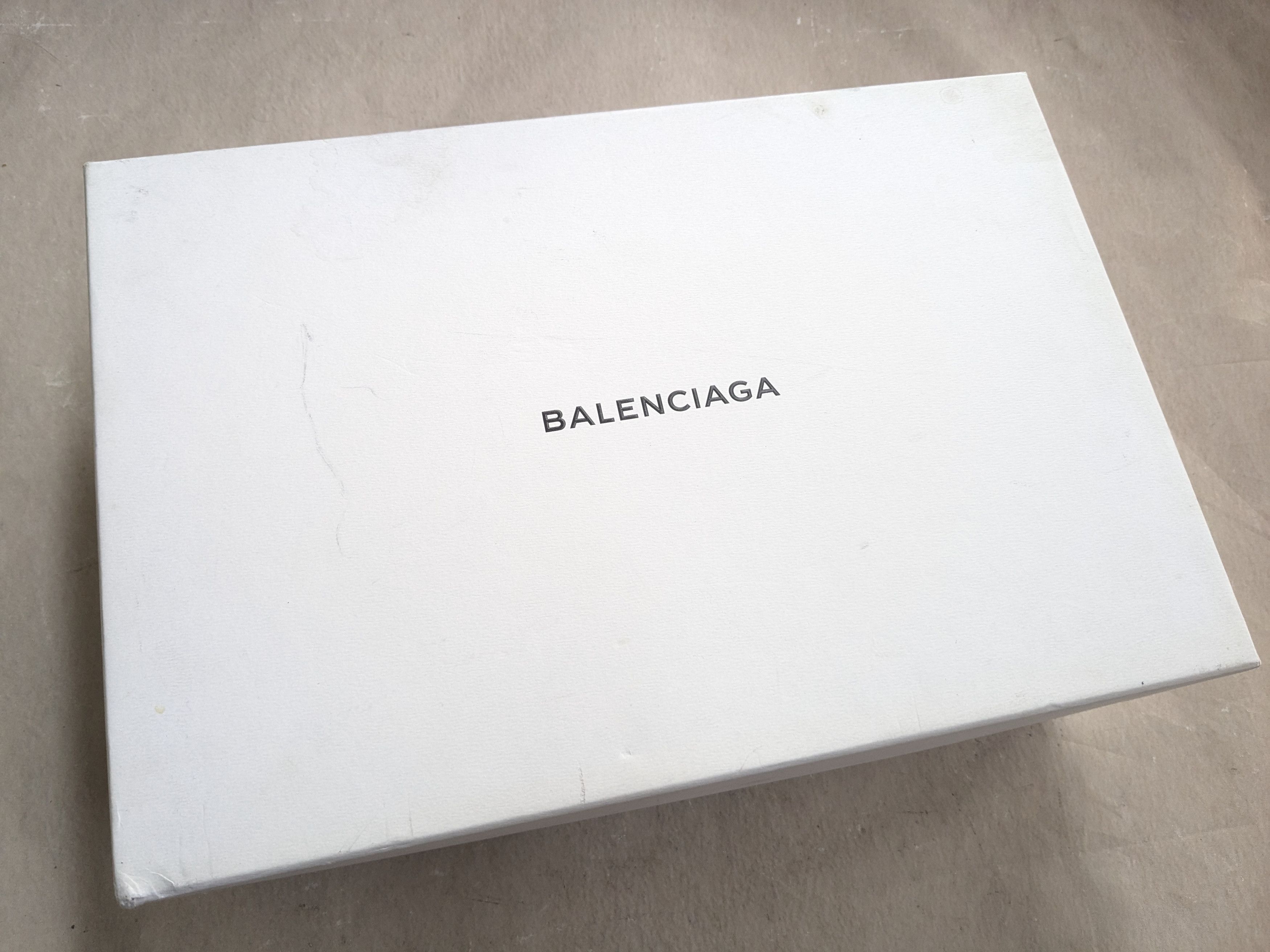 Balenciaga Balenciaga Arena Navy Blue 14 Suede Leather High Tops Size US 14 / EU 47 - 17 Thumbnail