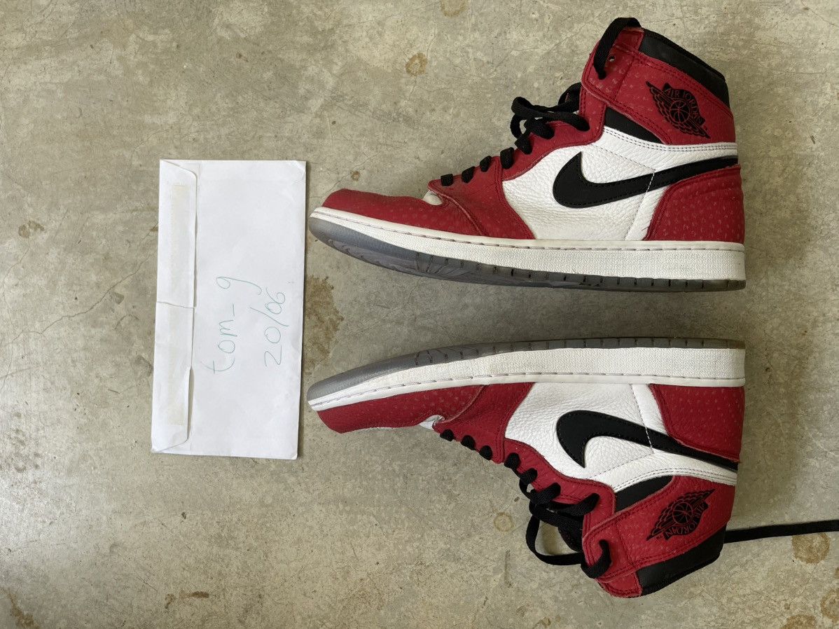 Jordan Brand × Nike Nike AJ1 “origin story” Size US 10.5 / EU 43-44 - 2 Thumbnail