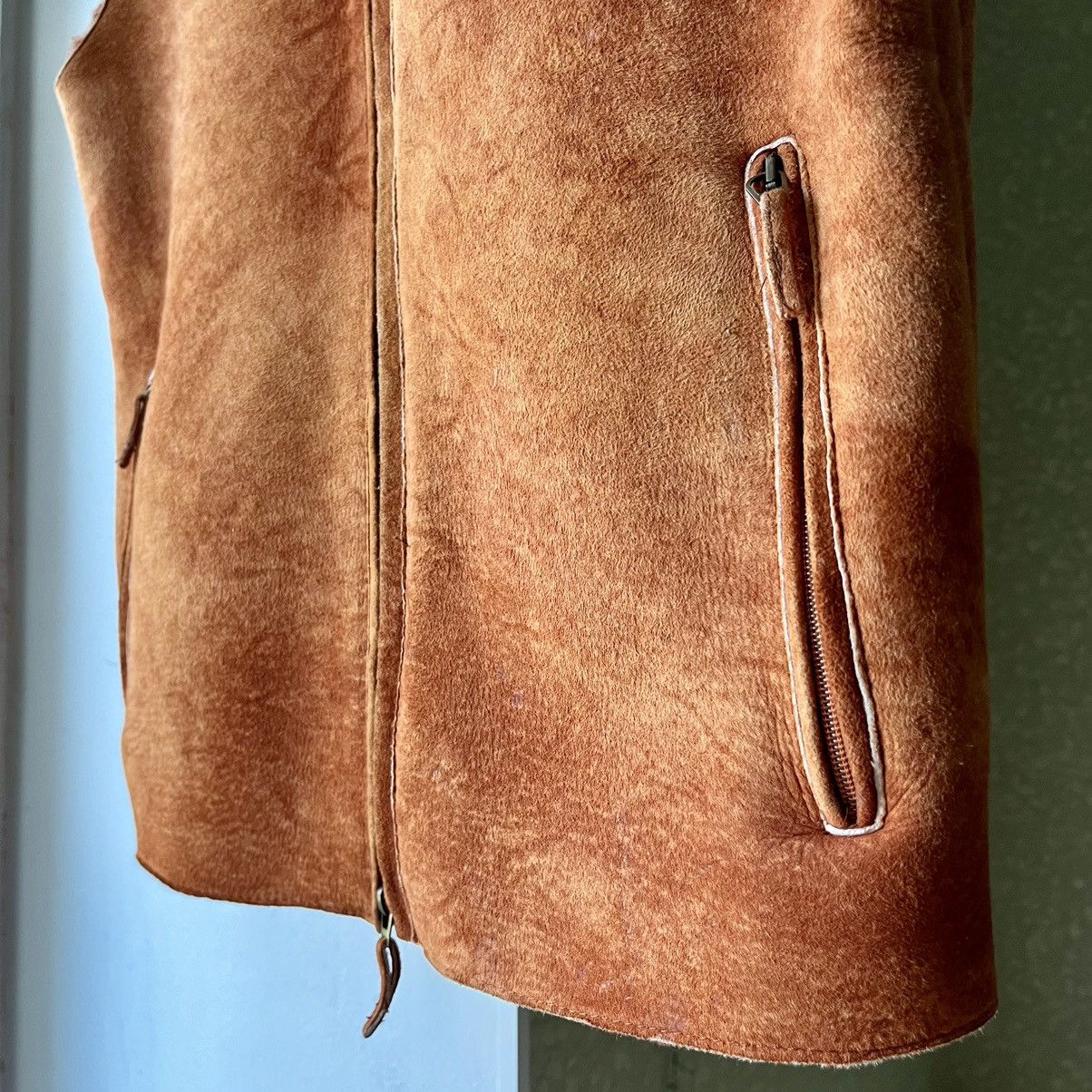 Burberry × Burberry Prorsum Roberto Menichetti AW99 Shearling Vest Size S / US 4 / IT 40 - 6 Thumbnail