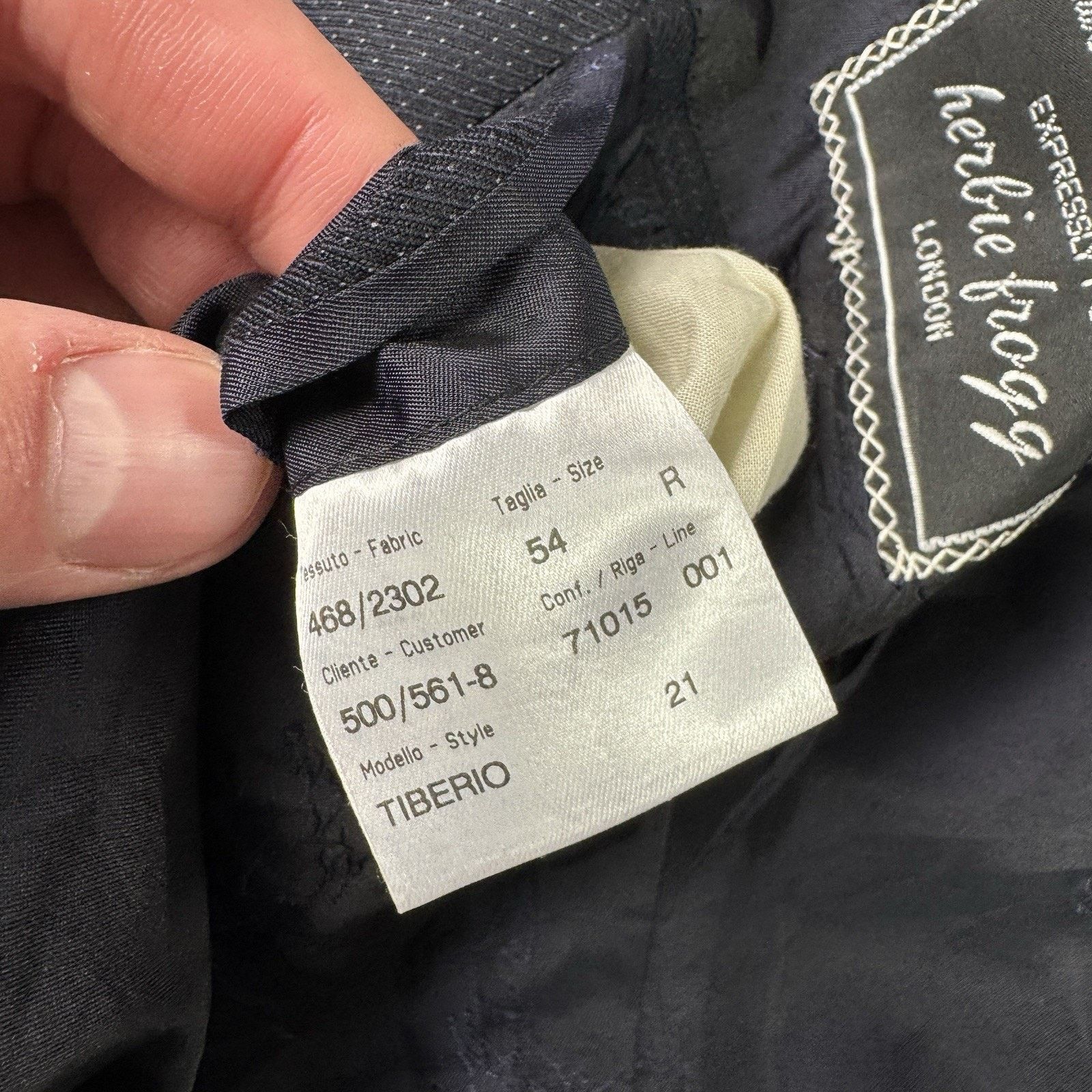Brioni Brioni Wool Blazer Double Breasted Striped Italy Size 54/44 Size 44R - 22 Thumbnail