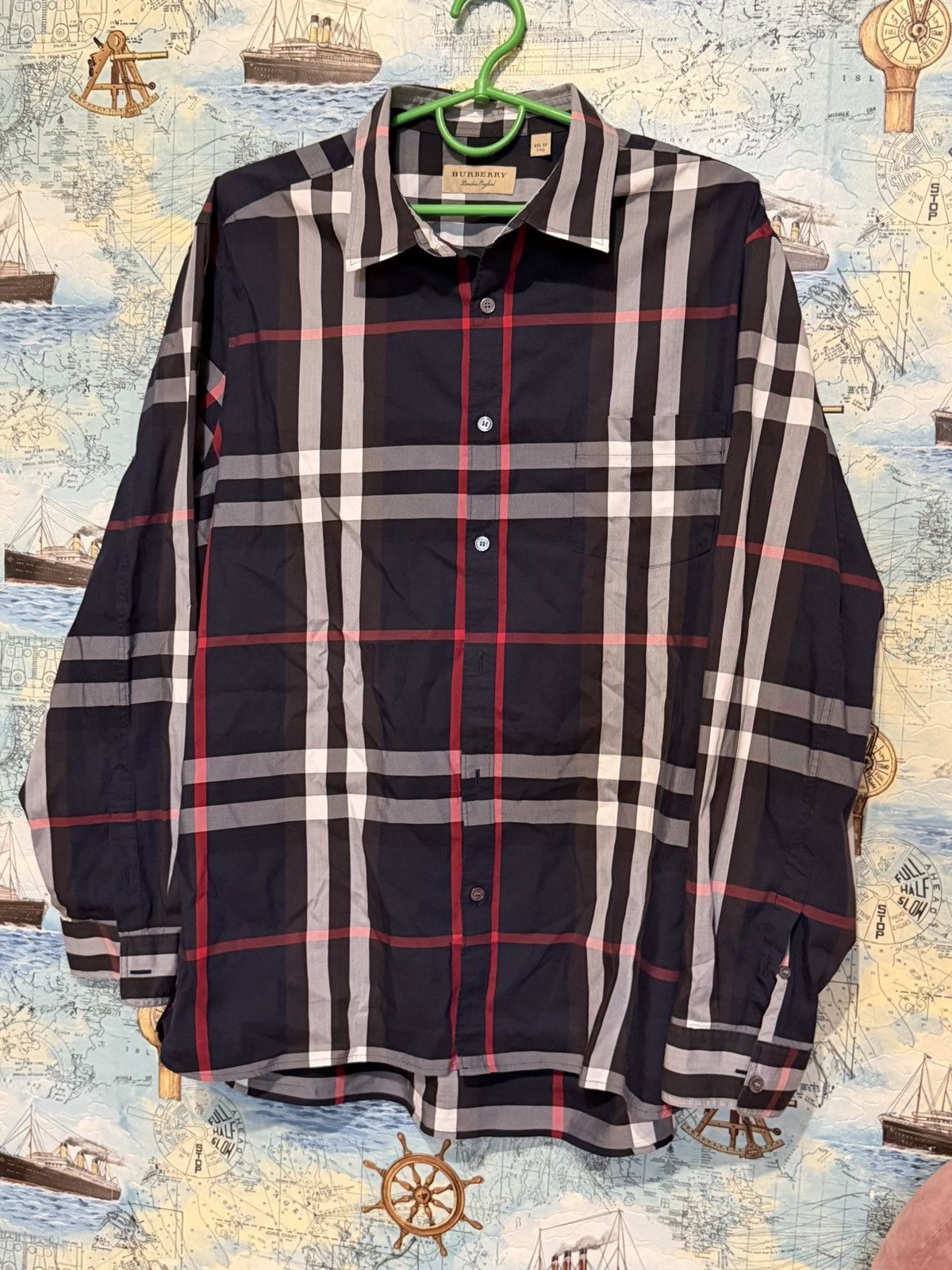 Burberry Burberry Shirt Size US XXL / EU 58 / 5 - 1 Thumbnail