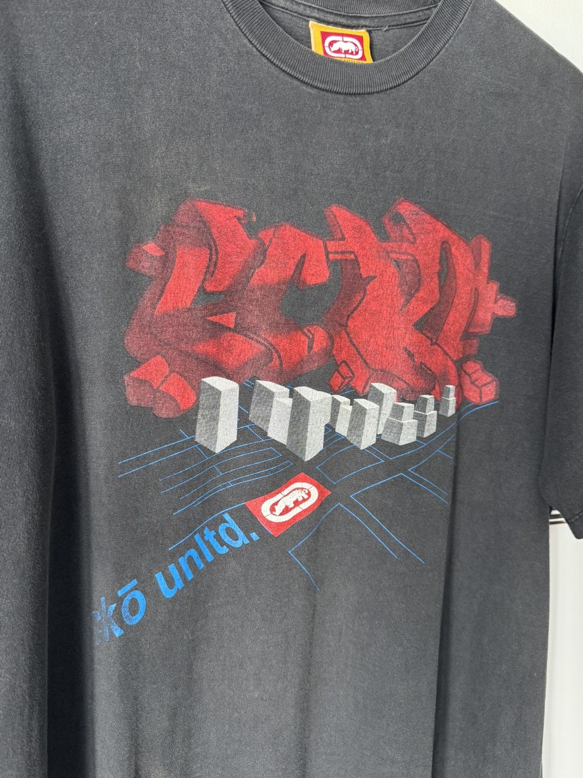 Ecko Unltd. × Vintage Vintage Ecko Unltd Graffity Tees Size US XL / EU 56 / 4 - 4 Thumbnail