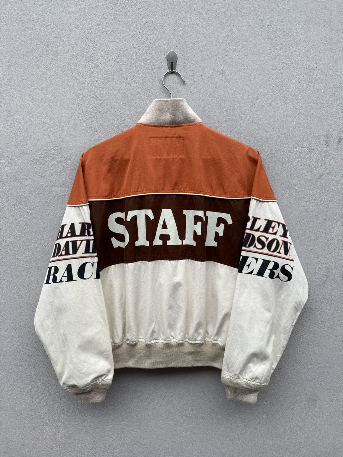 Harley Davidson 🔥RARE🔥 Vintage 90’s HARLEY DAVIDSON Racers “STAFF” Jacket Size US L / EU 52-54 / 3 - 14 Thumbnail