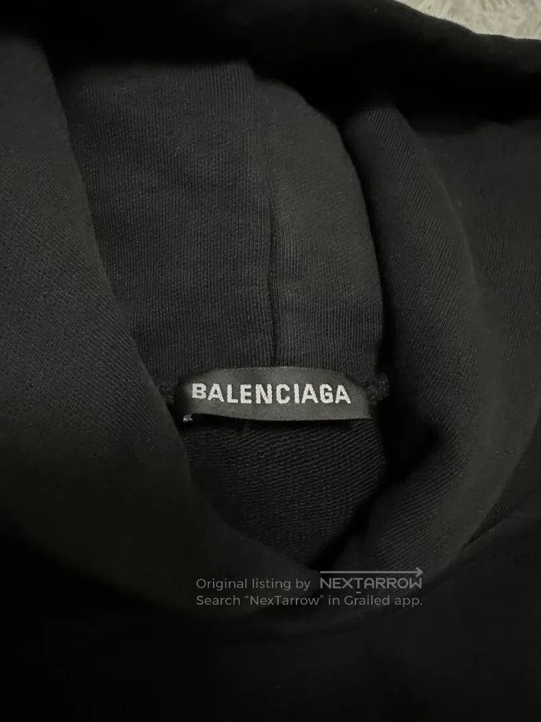 Balenciaga Balenciaga Black alphabet logo hoodie Size US XS / EU 42 / 0 - 4 Thumbnail