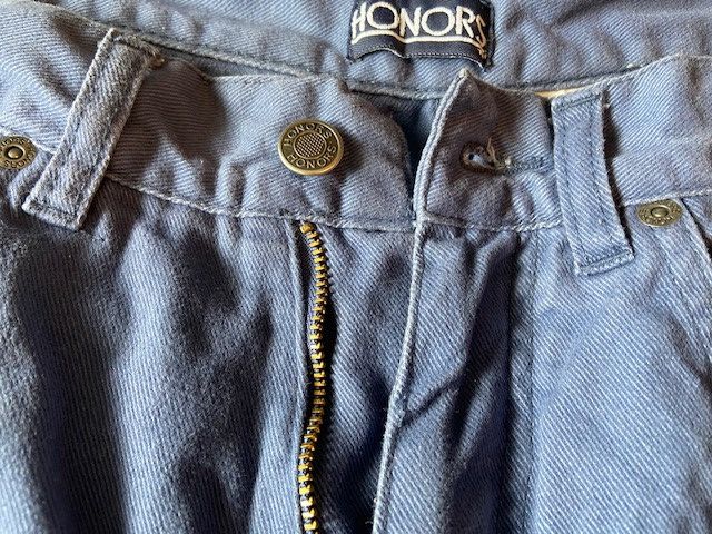 Vintage Honors 90's High-Waisted Mom blue-coloured Jeans Size 38" / US 16 / IT 52 - 10 Thumbnail