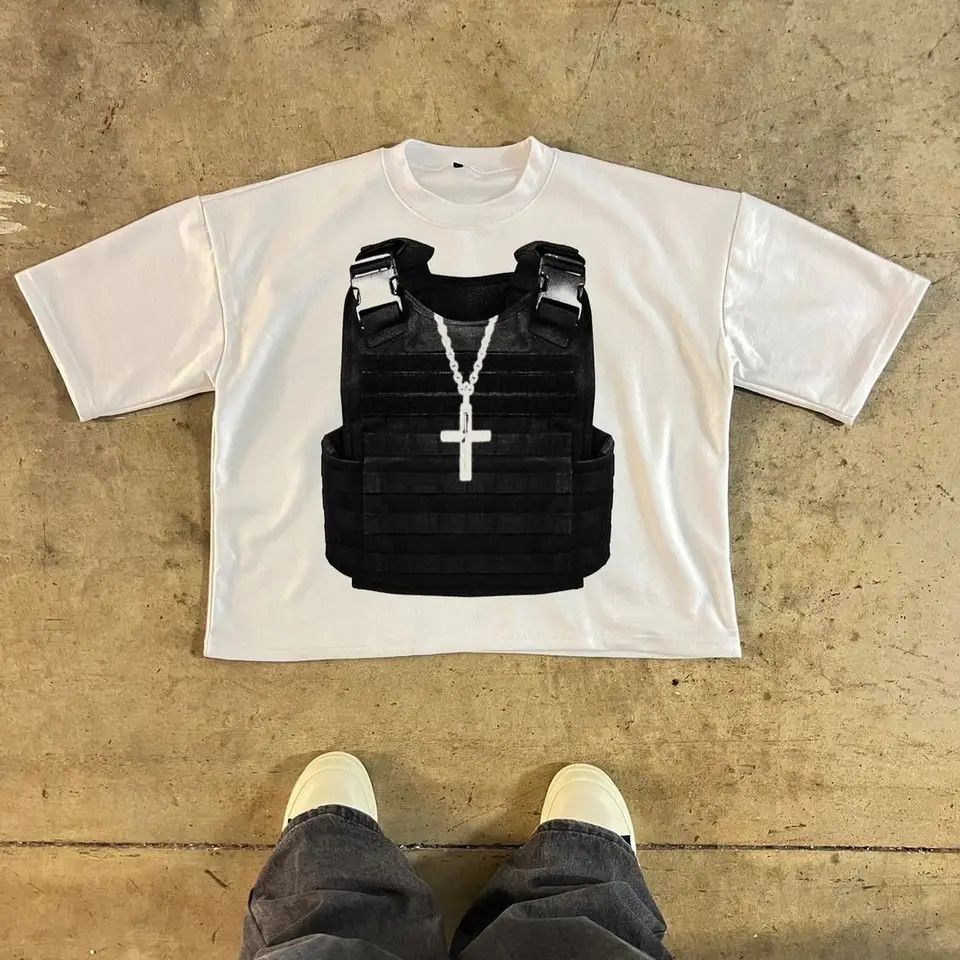 Other Streetwear Pattern Graphic Tee Size US L / EU 52-54 / 3 - 1 Thumbnail