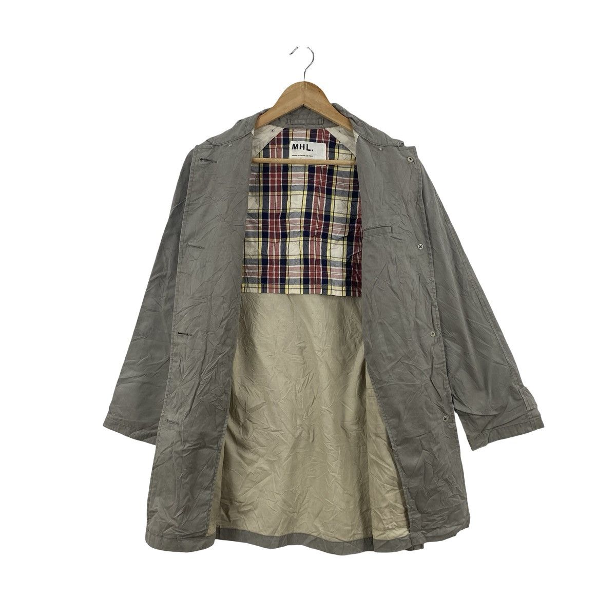 Margaret Howell Vintage MHL MARGARET HOWELL Utility Coat Jacket Plaid Lining Size US L / EU 52-54 / 3 - 7 Thumbnail