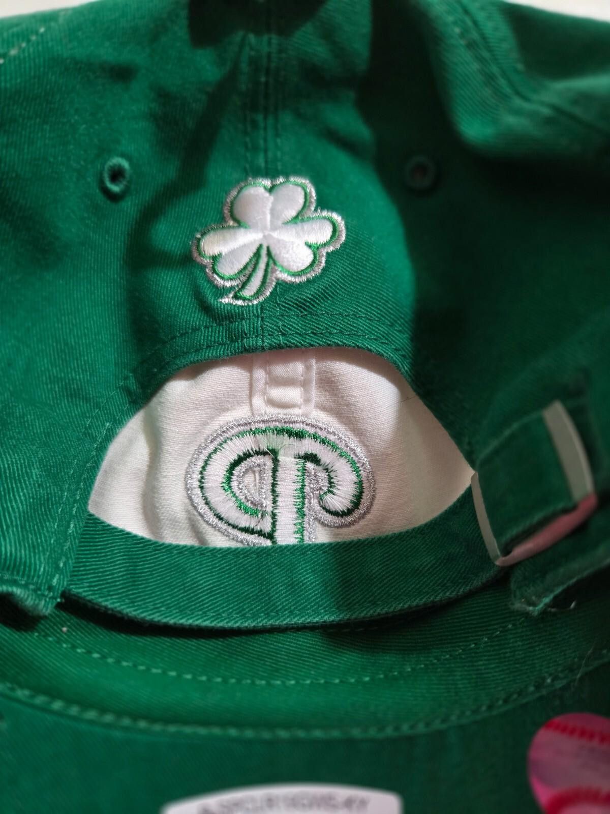 47 Women 47 Baseball Cap Hat Green Irish Shamrock Phillies NWT Size ONE SIZE - 3 Thumbnail