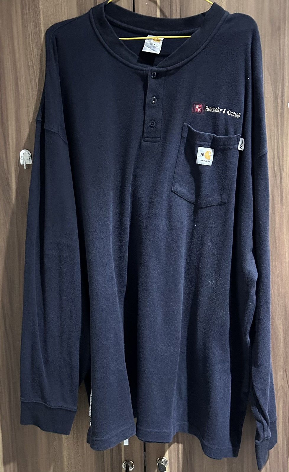 Carhartt Vintage sweater carhartt navy 3XL loose fit Size US XXL / EU 58 / 5 - 1 Thumbnail