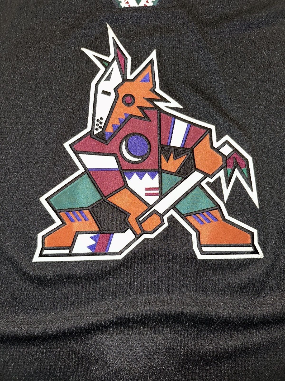 Adidas ADIDAS Phoenix Coyotes Stitch Patch Logo Jersey Size 56 2XL Size US XXL / EU 58 / 5 - 2 Thumbnail
