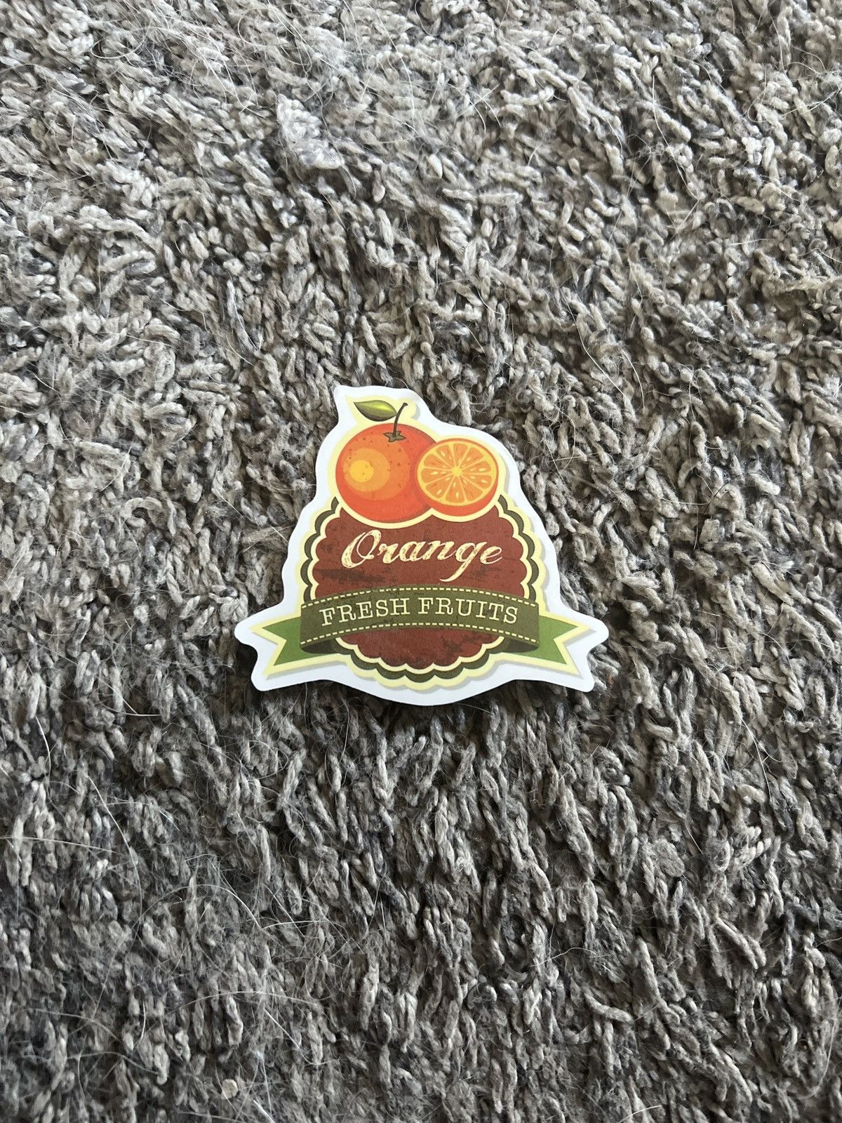 Hypebeast × Vintage Orange Fresh Fruits Sticker Size ONE SIZE - 1 Thumbnail