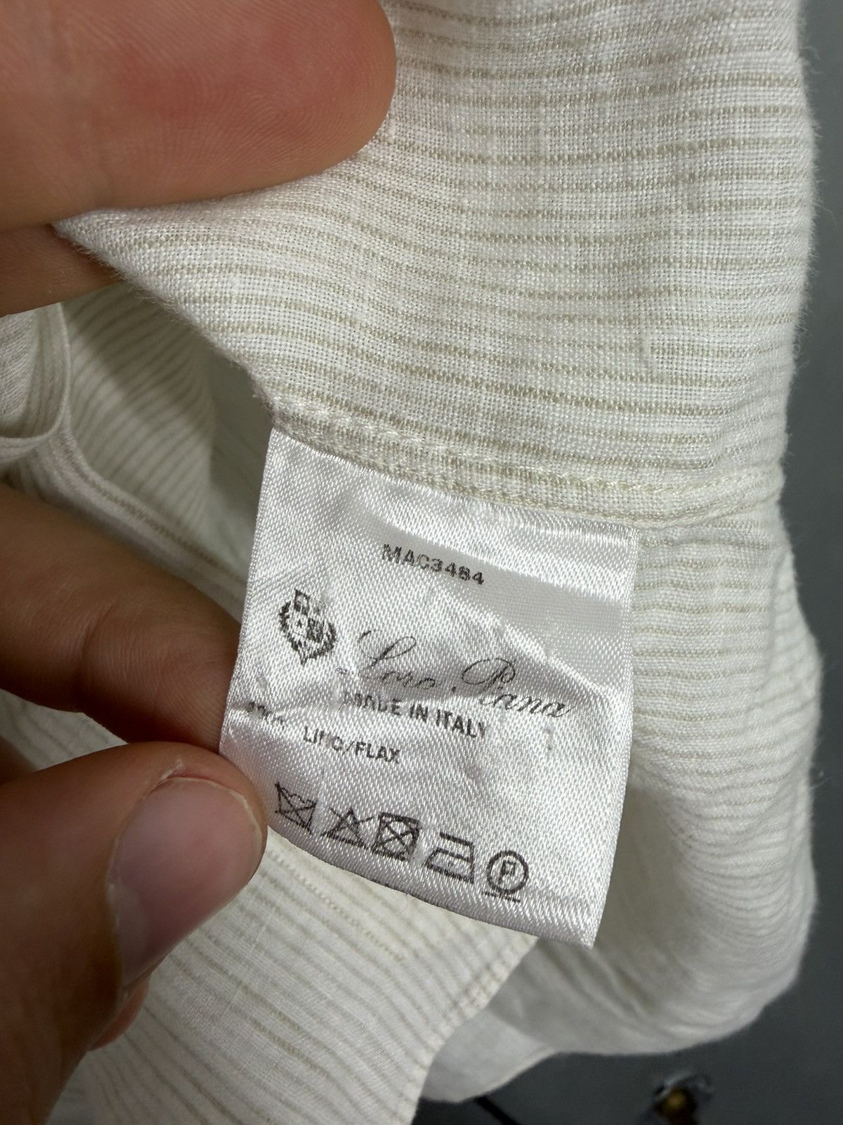 Loro Piana Loro Piana Lino Shirt Size S / US 4 / IT 40 - 11 Thumbnail