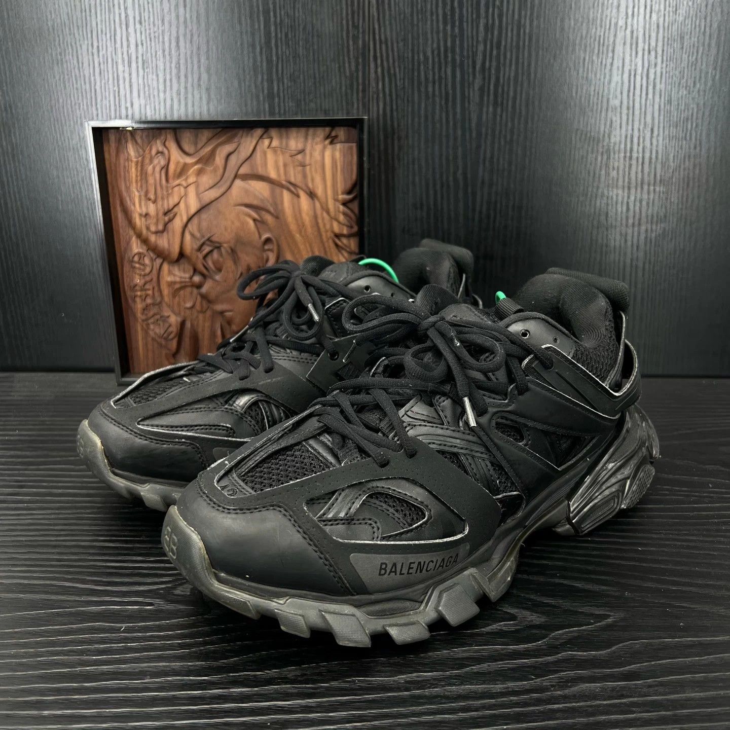 Balenciaga Balenciaga Track Black 42 Like New Condition Size US 9 / EU 42 - 1 Thumbnail