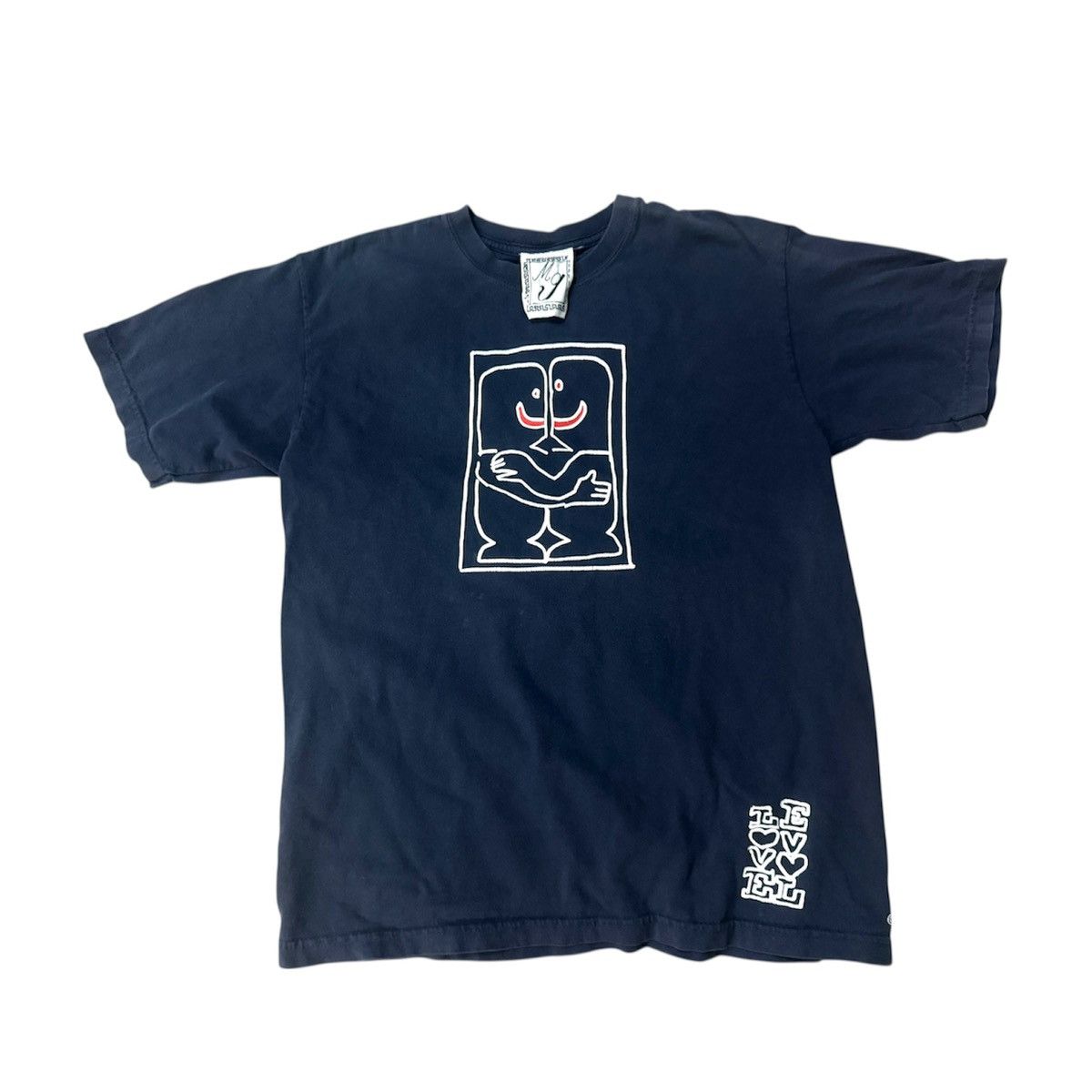 Vintage Vintage 90s Mark Gonzales T Shirt Size US M / EU 48-50 / 2 - 1 Thumbnail