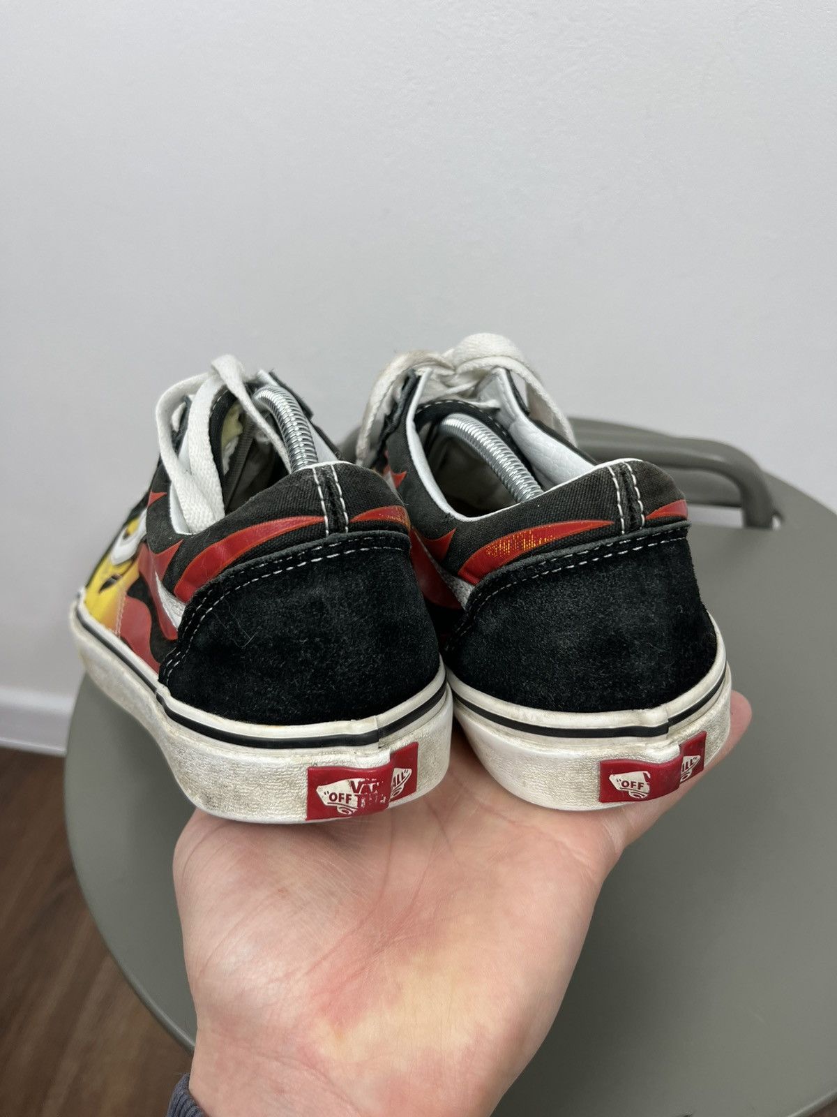 Vans Vans Old Skool Flame Black Yellow Red EU 42 Size US 9 / EU 42 - 7 Thumbnail