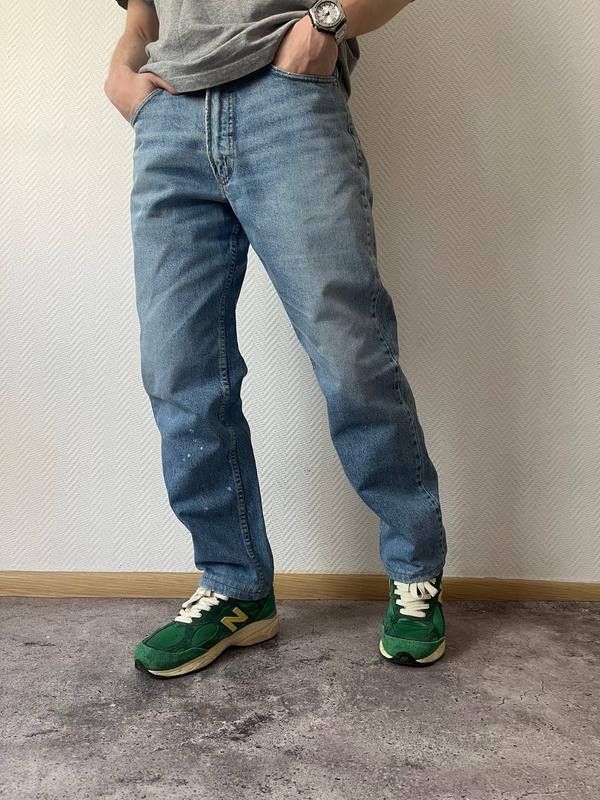 Carrera × Vintage Vintage Italian Carrera Mens Straight Blue Jeans Size 34x34 Size US 34 / EU 50 - 8 Thumbnail