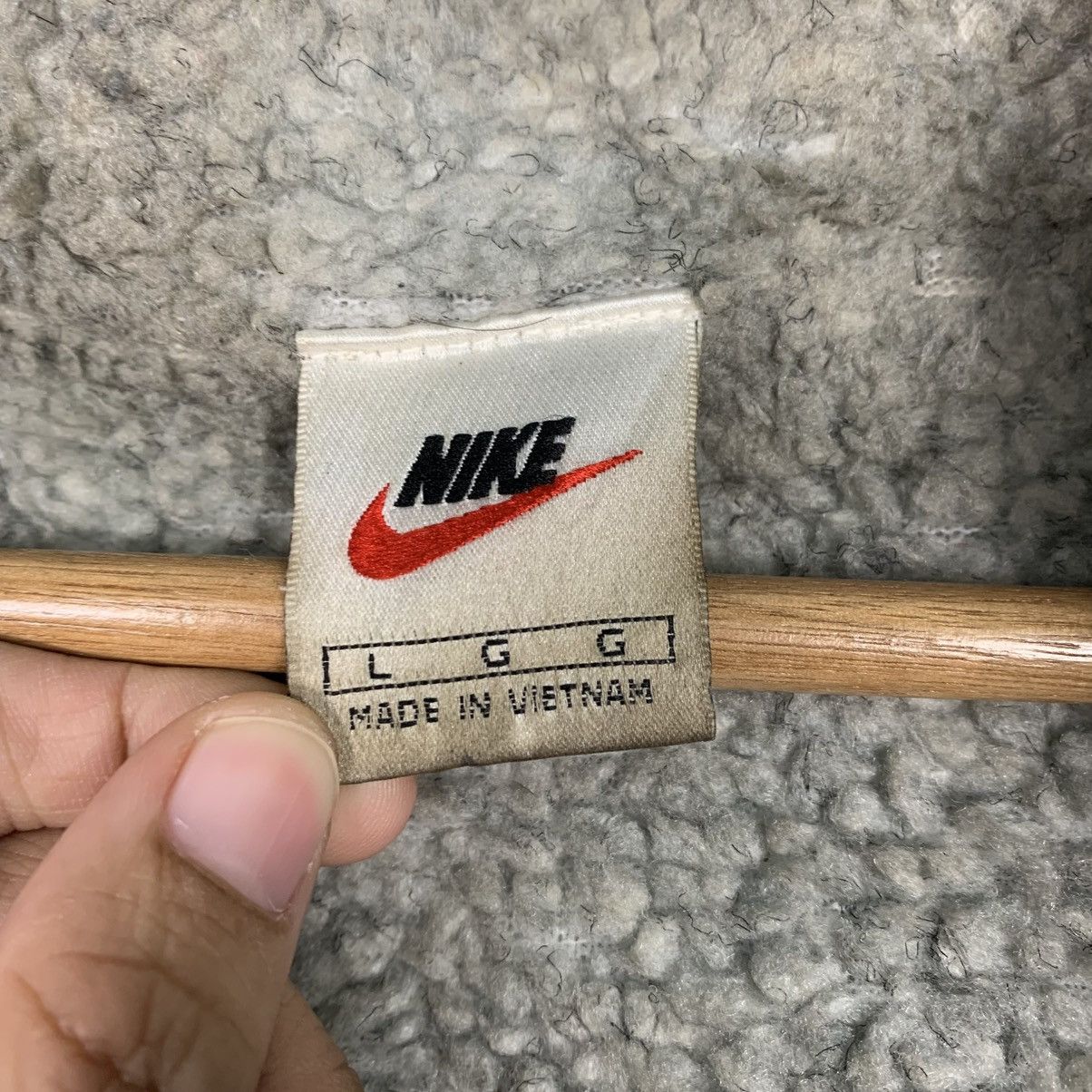 Nike Vintage Nike Swoosh Hooded Long Jacket Size US L / EU 52-54 / 3 - 17 Thumbnail