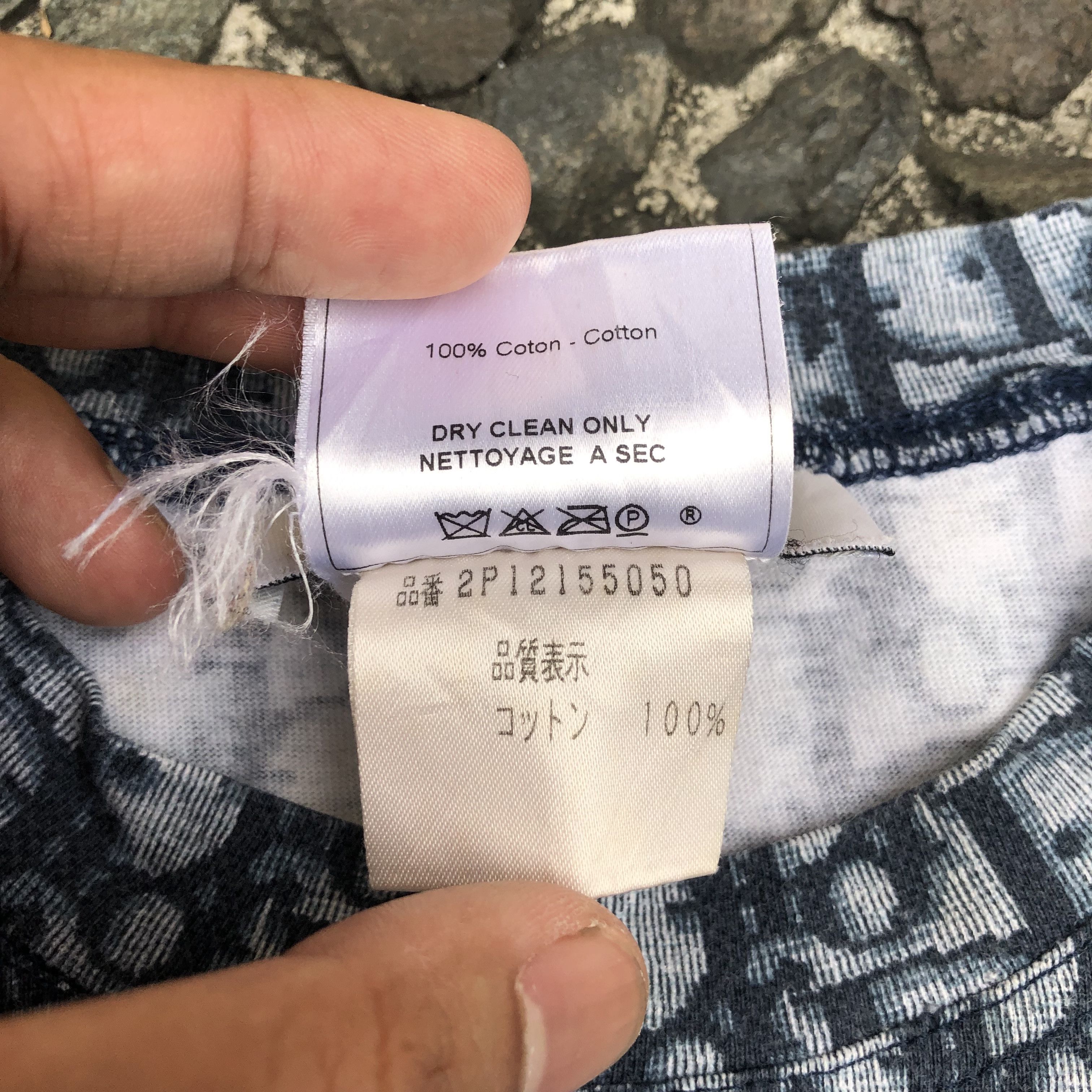 Dior Christian Dior S/S 2002 Trotter Print T-Shirt Size XS / US 0-2 / IT 36-38 - 5 Thumbnail