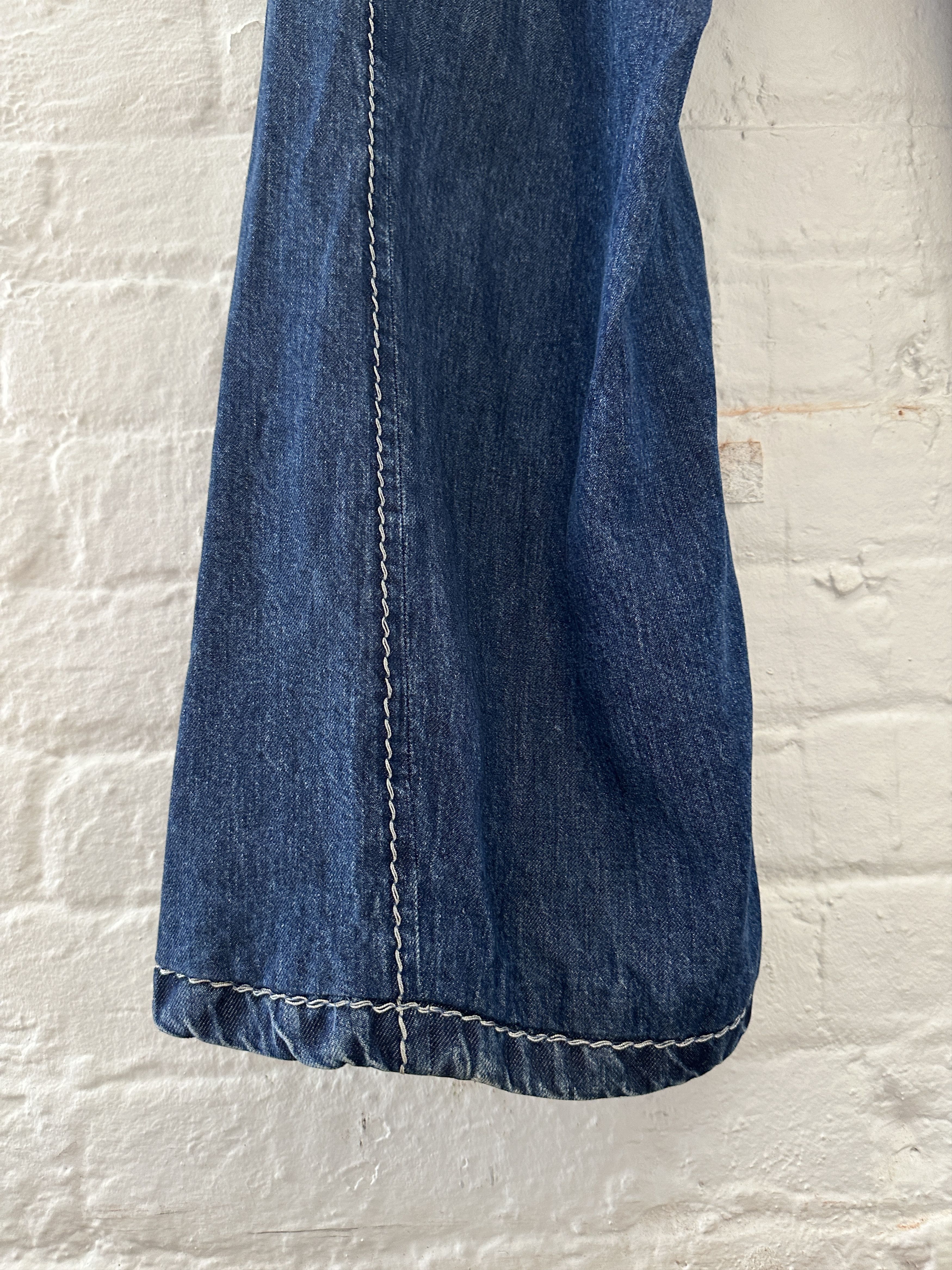 Bottega Veneta Bottega Veneta Wide Leg Baggy Jeans Size US 30 / EU 46 - 3 Thumbnail