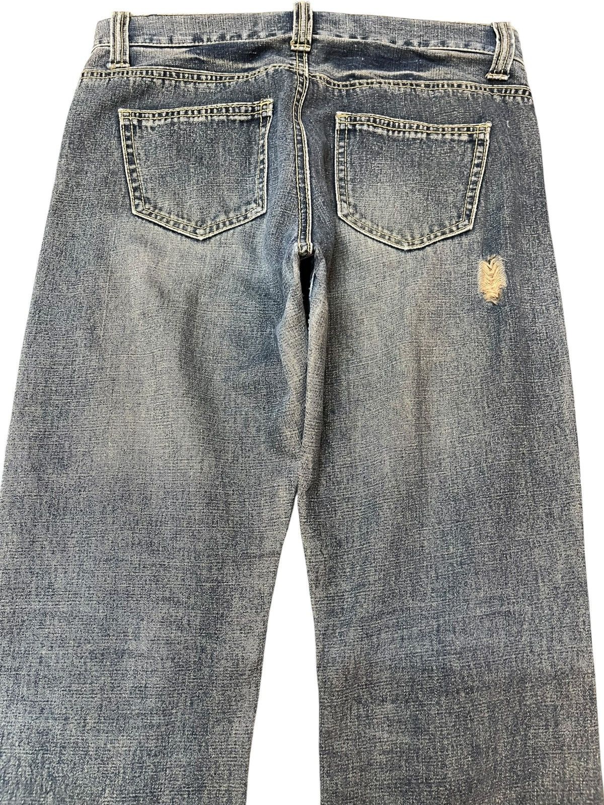 Japanese Brand Vintage Daily Topics Grunge Distressed Denim Size US 30 / EU 46 - 6 Thumbnail