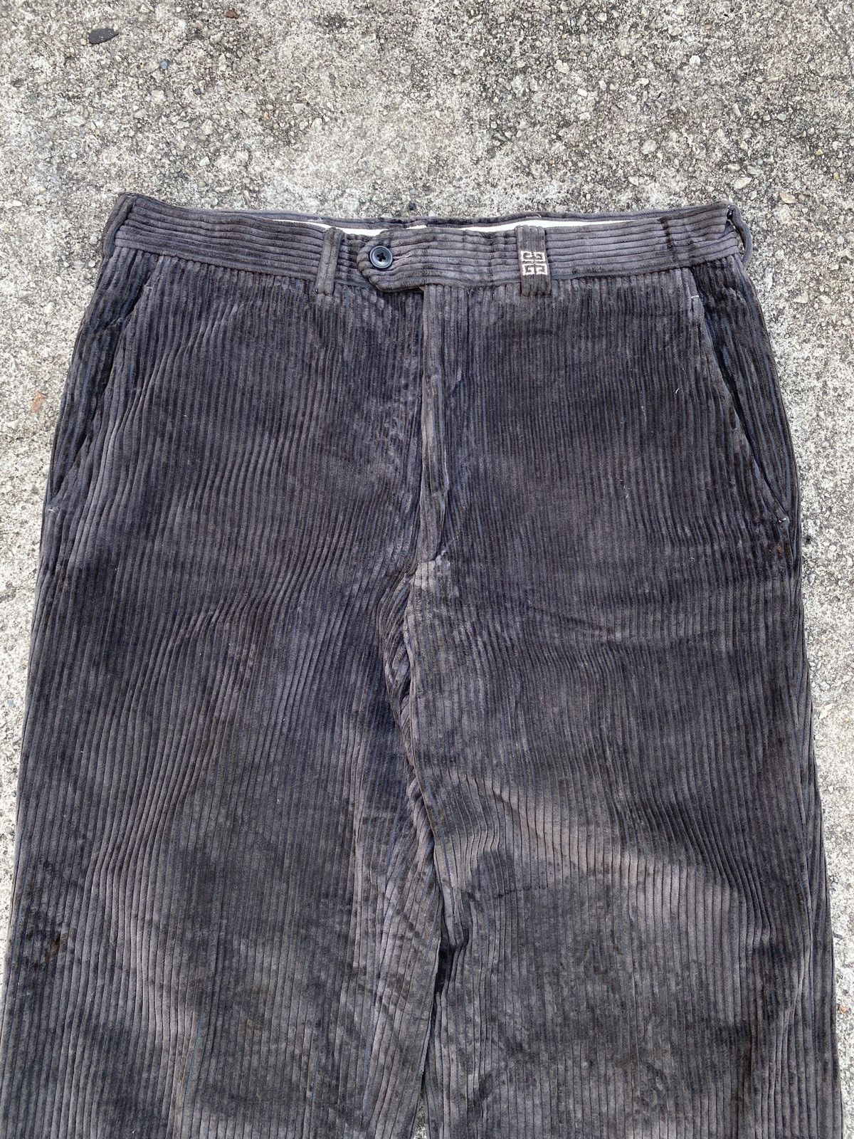 Givenchy × Vintage Vintage 90s Givenchy Corduroy Trouser Pant Size US 31 - 4 Thumbnail