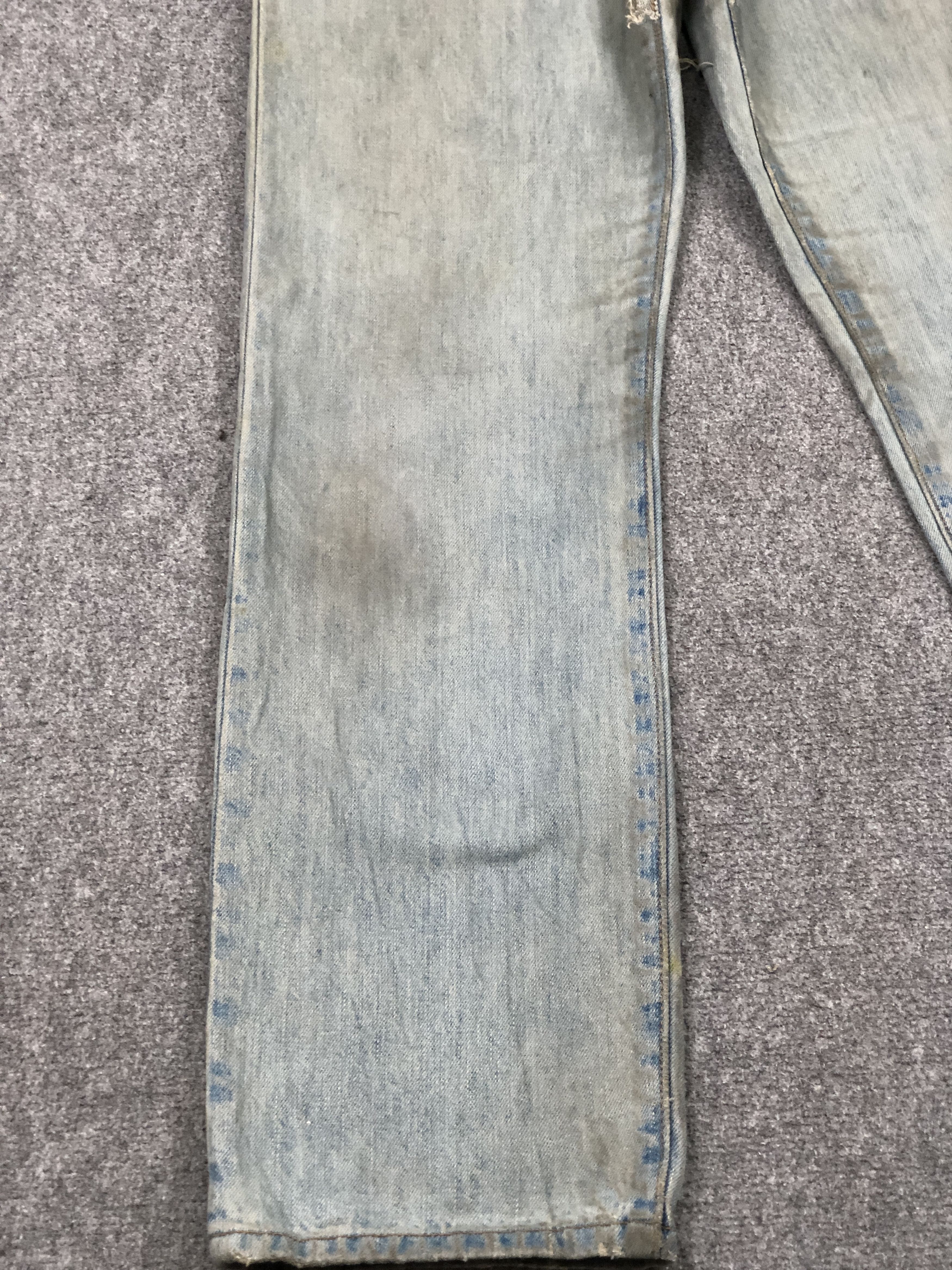 Levi's Distressed Vintage Levis 501 Dirty Jeans DP2350 Size US 30 / EU 46 - 9 Thumbnail
