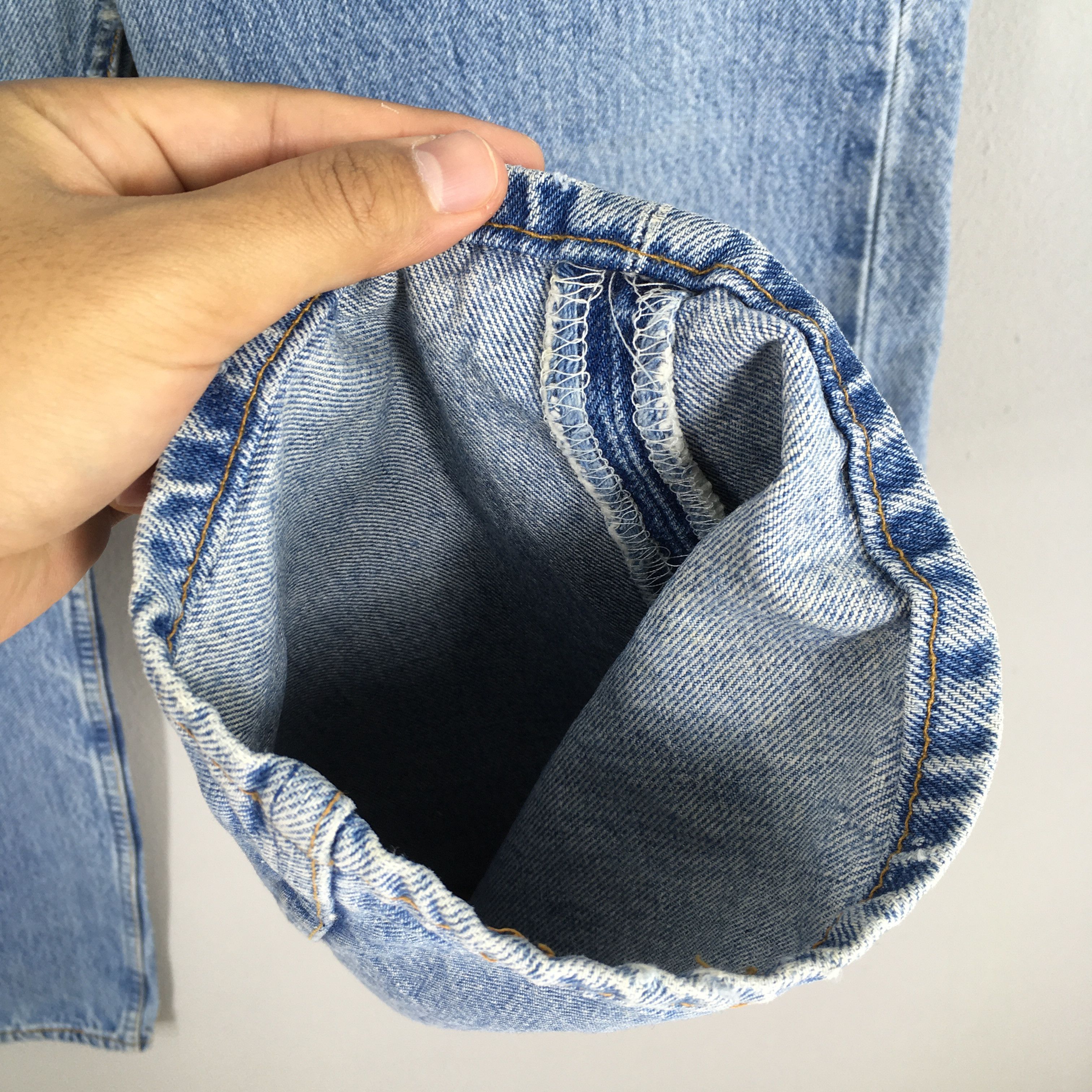 Levi's Size 29x29.5 Vintage 90's Levi's 501 High Rise Jeans S1729 Size 29" - 5 Thumbnail