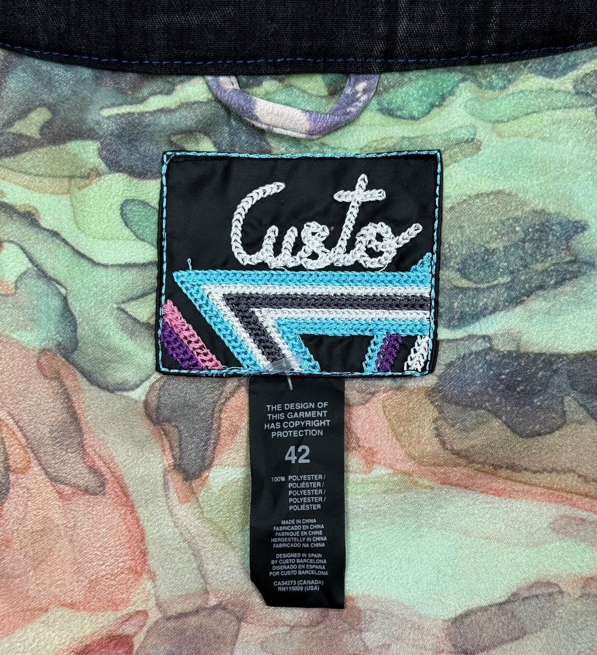 Custo Barcelona Custo Barcelona Multicolor Trench-Coat Polyester size 42 Size M / US 6-8 / IT 42-44 - 17 Thumbnail