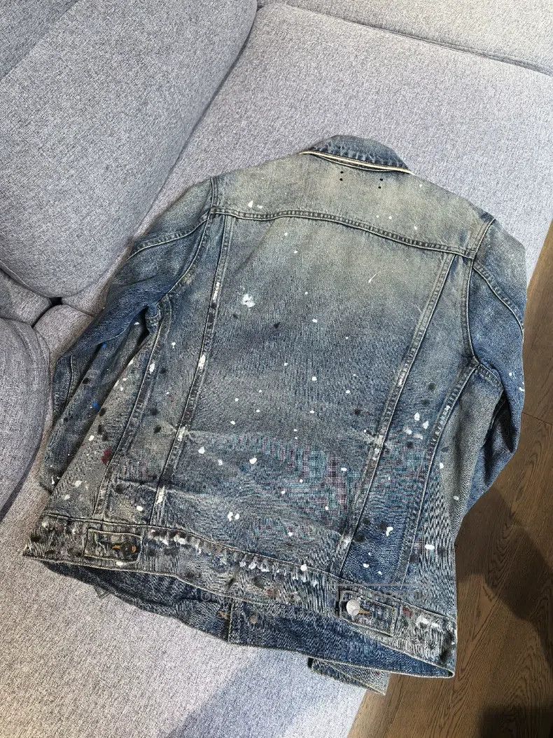 Amiri Amiri Men's denim jacket Size US L / EU 52-54 / 3 - 2 Thumbnail