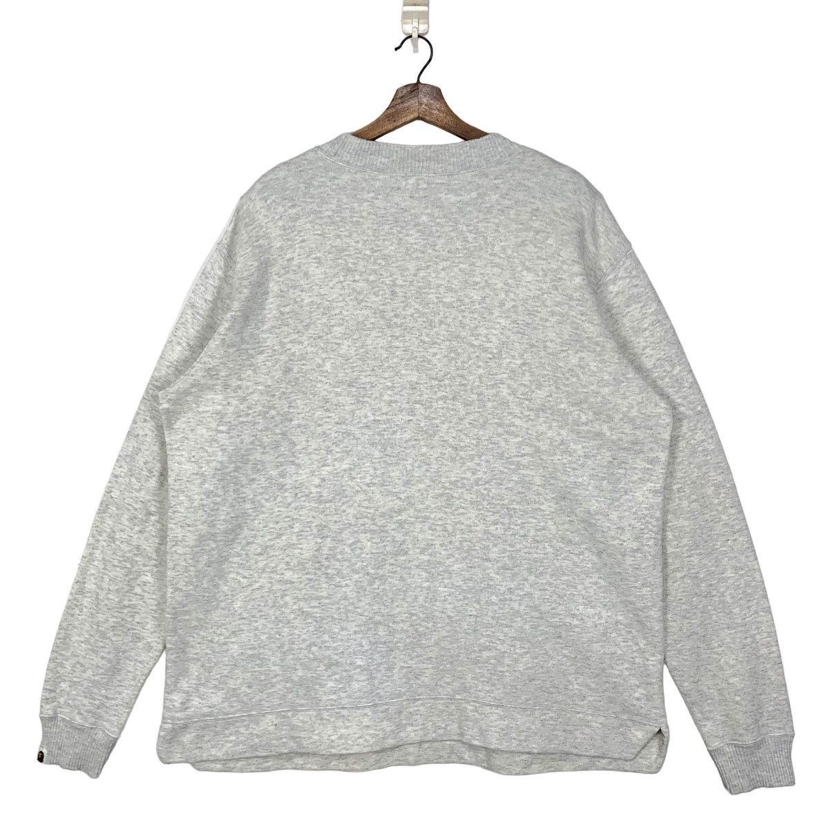 Bape Ape Shall Never Kill Ape Double Pocket Crewneck Sweatshirt Size US XL / EU 56 / 4 - 8 Thumbnail