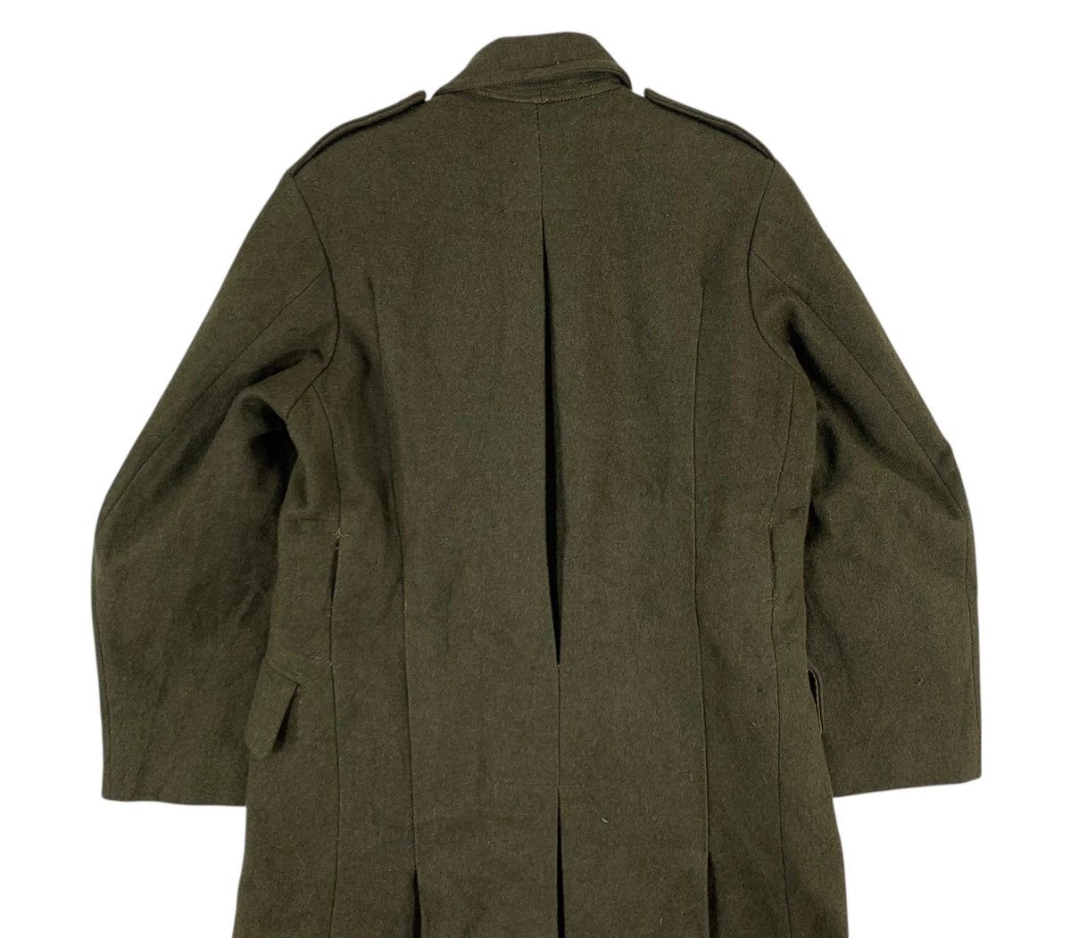 Vintage VINTAGE 1950s BRITISH MILITARY GREAT COAT DISMOUNTED Size US M / EU 48-50 / 2 - 13 Thumbnail