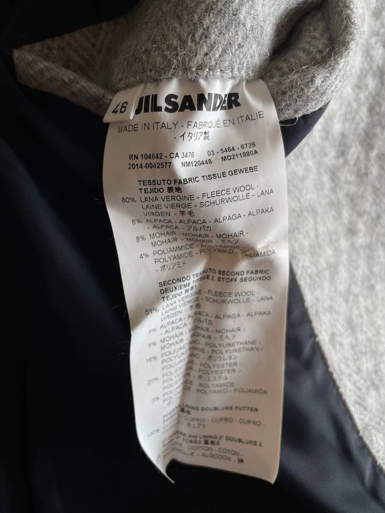 Jil Sander Jil Sander woolen overcoat Size M / US 6-8 / IT 42-44 - 3 Thumbnail