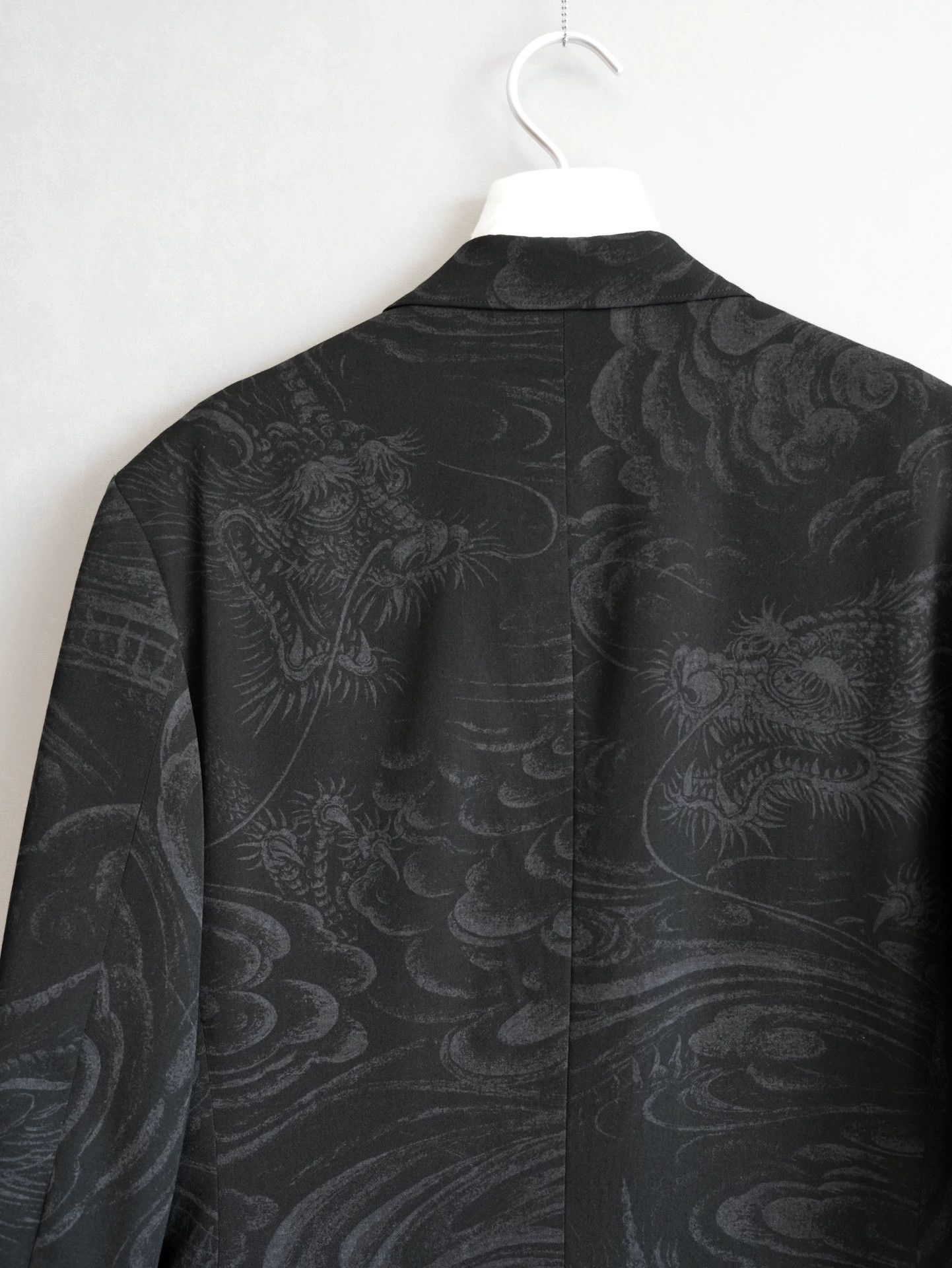 Yohji Yamamoto Yohji Yamamoto 22AW Resist Dye Old Dragon Cloud Jacket Size US L / EU 52-54 / 3 - 6 Thumbnail
