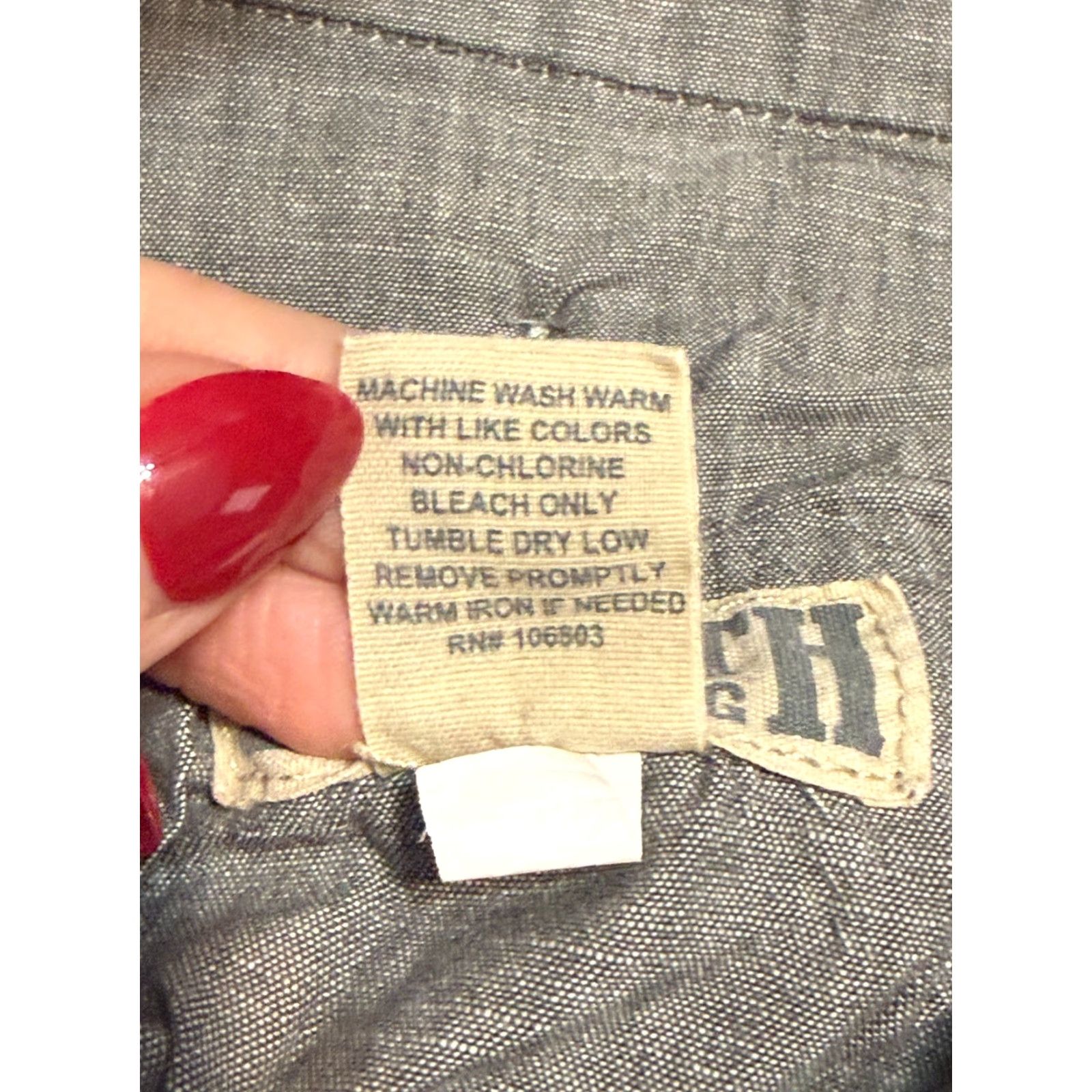 Vintage Duluth Pants Men's 36x30 Gray Straight Leg Flex Ballroom Khakis Pants Regular Front Flat Front Size US 36 / EU 52 - 7 Thumbnail