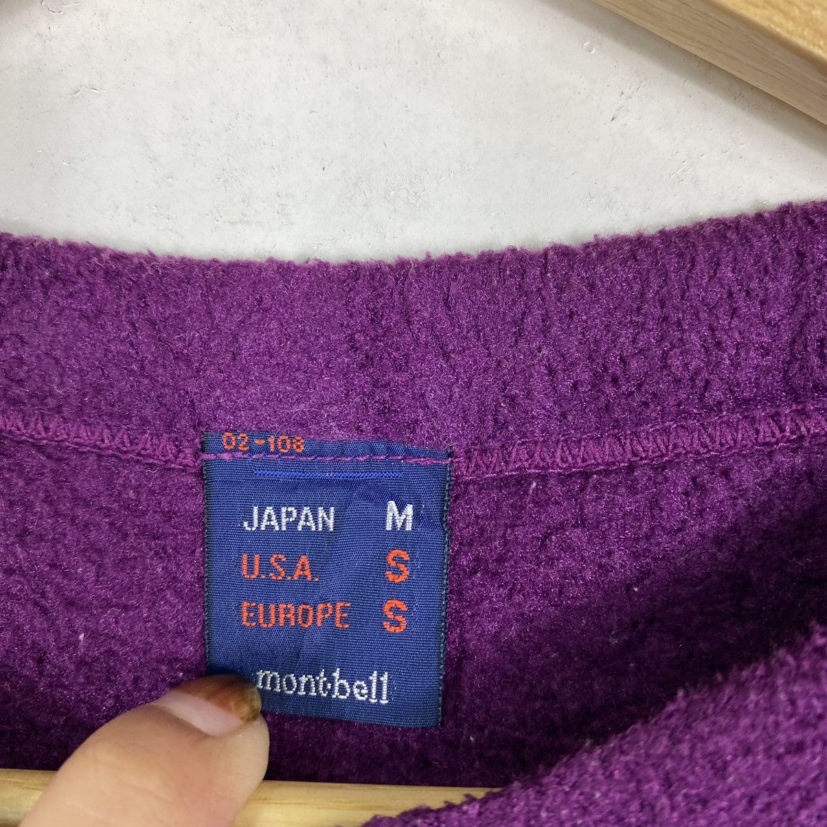Engineered Garments × Uniqlo Vintage Mont Bell Outdoor Fleece Size US L / EU 52-54 / 3 - 10 Thumbnail