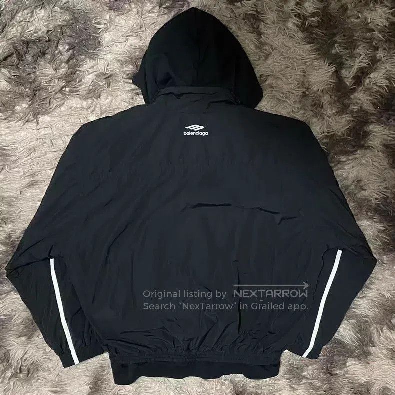 Balenciaga Balenciaga 2-in-1 Twill 3Bsports Zip-up Hooded Jacket Size US M / EU 48-50 / 2 - 2 Thumbnail