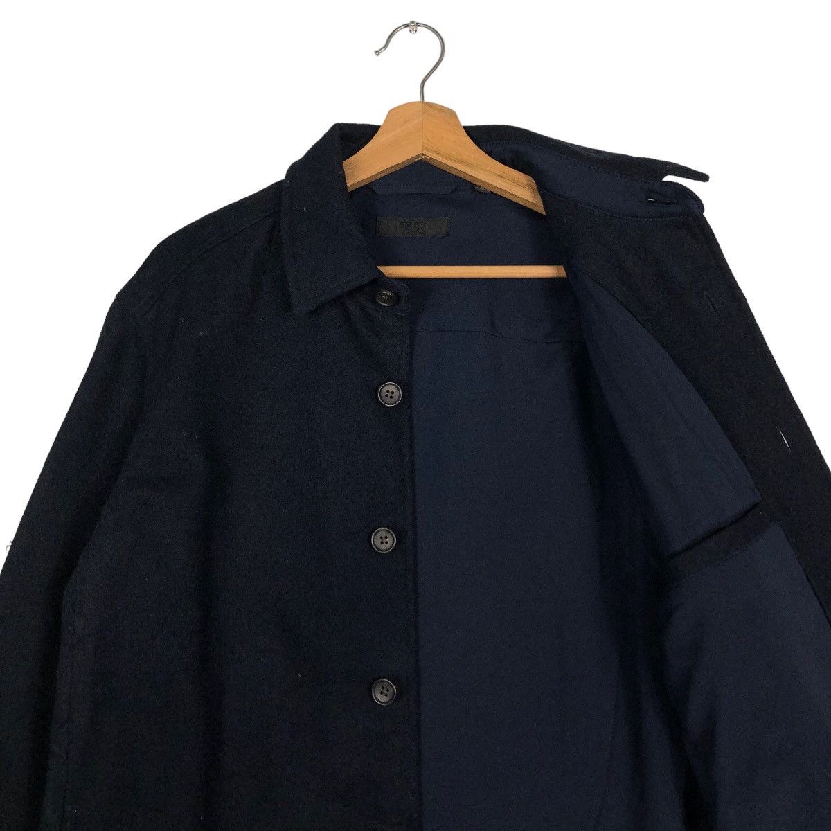 Japanese Brand 🔥Vintage Wool Jacket Worker Uniqlo Japan Issey Miyake Size US S / EU 44-46 / 1 - 12 Thumbnail