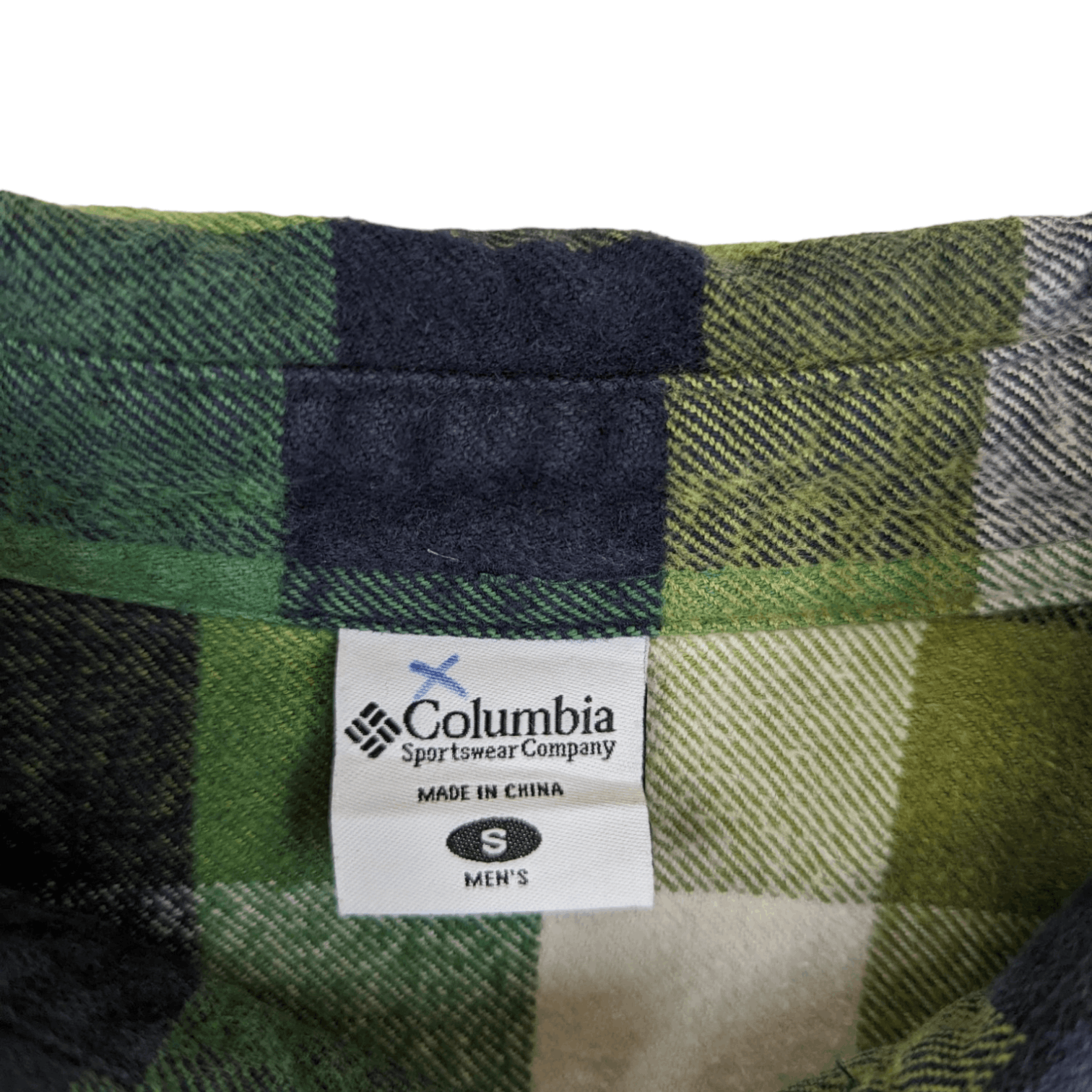 Columbia COLUMBIA Green Check Button Up Shirt Flannel Outdoor Hiking Size US S / EU 44-46 / 1 - 8 Thumbnail
