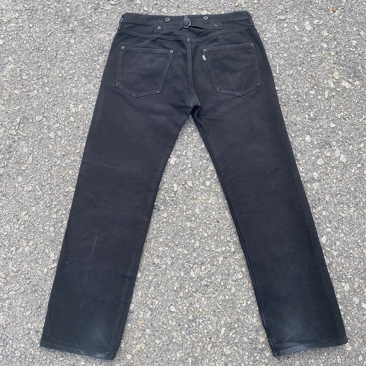 Buckle Black W33💥Vintage Levi’s Black Denim Buckle Back Jeans Pants Size US 33 - 15 Thumbnail