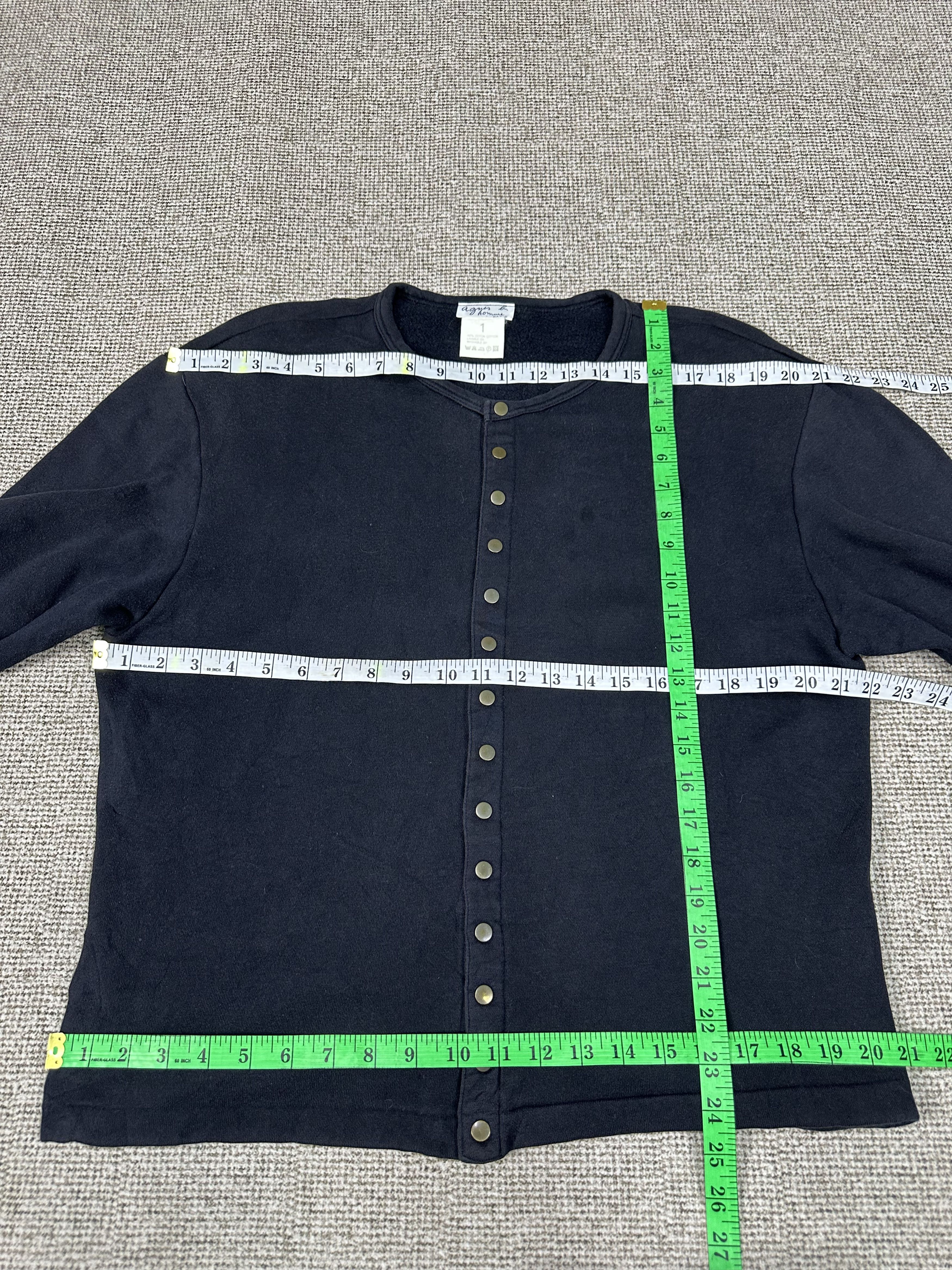 agnes b. Vintage Agnes B Snap Button Jacket Z473 Size L / US 10 / IT 46 - 6 Thumbnail